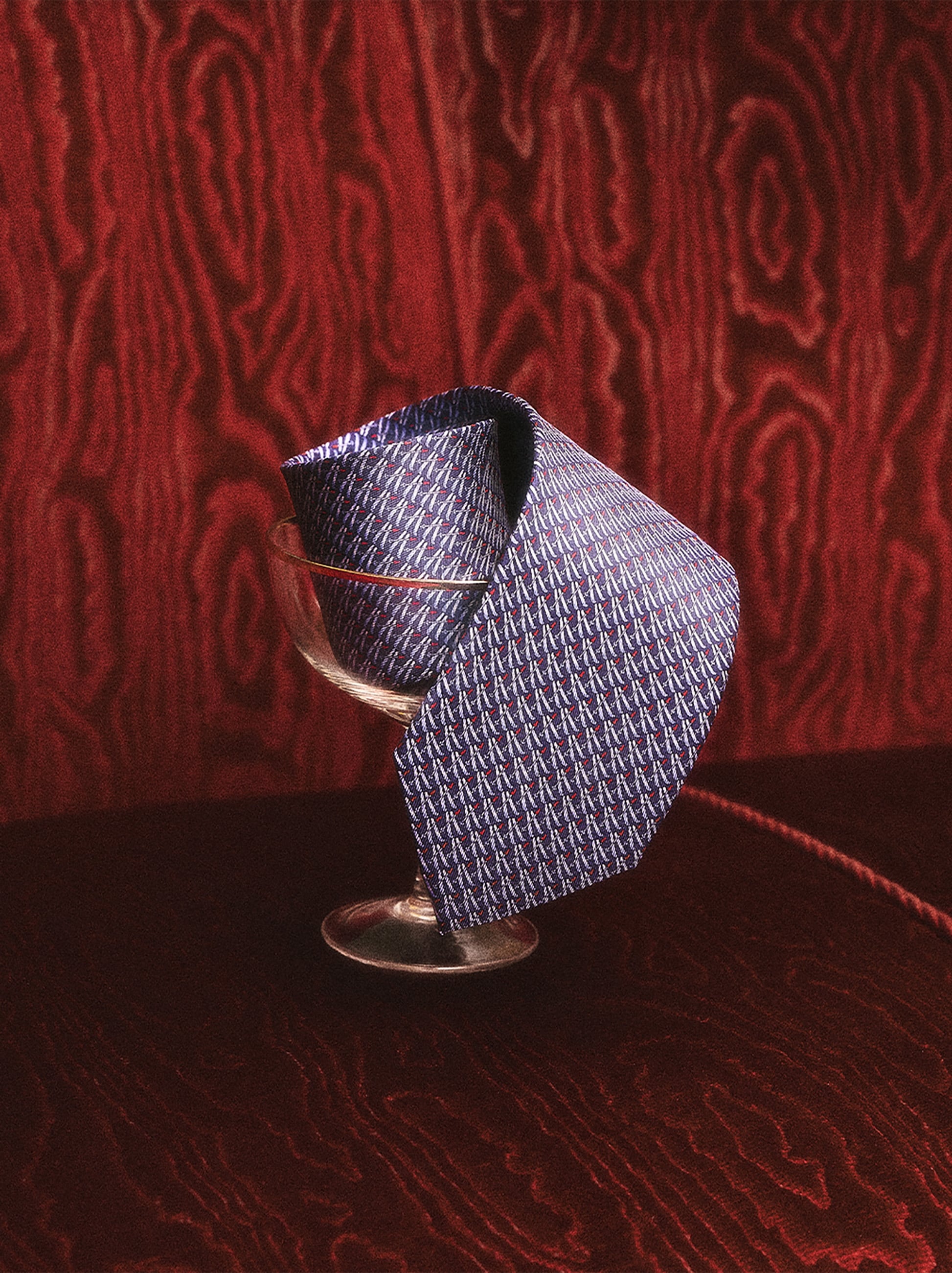 Ski print silk tie - Men | Ferragamo