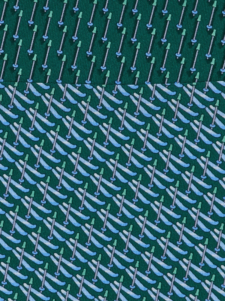 シルクプリントネクタイ Gallery image 2