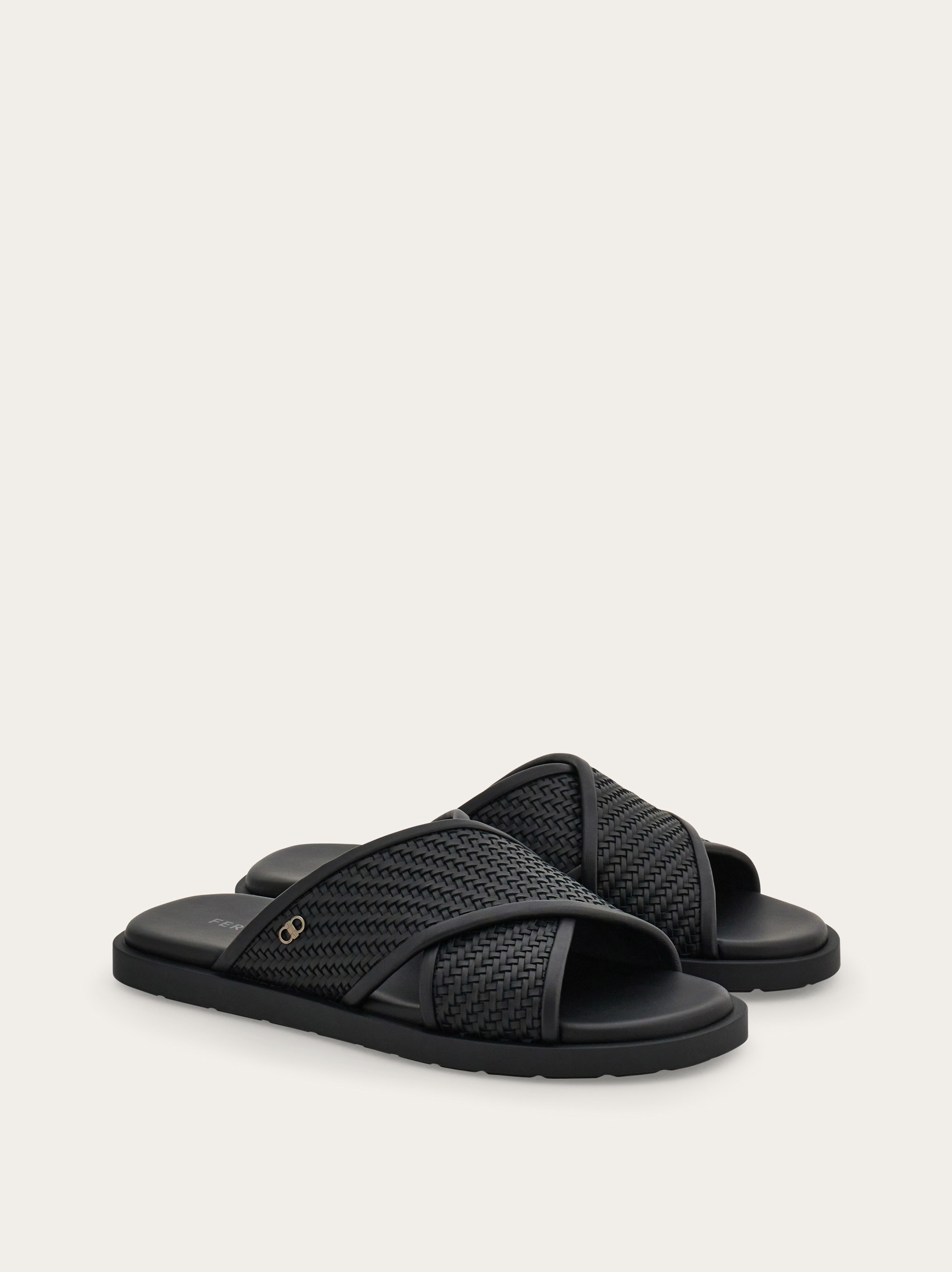 Gancini ornament sandal - Men | Ferragamo