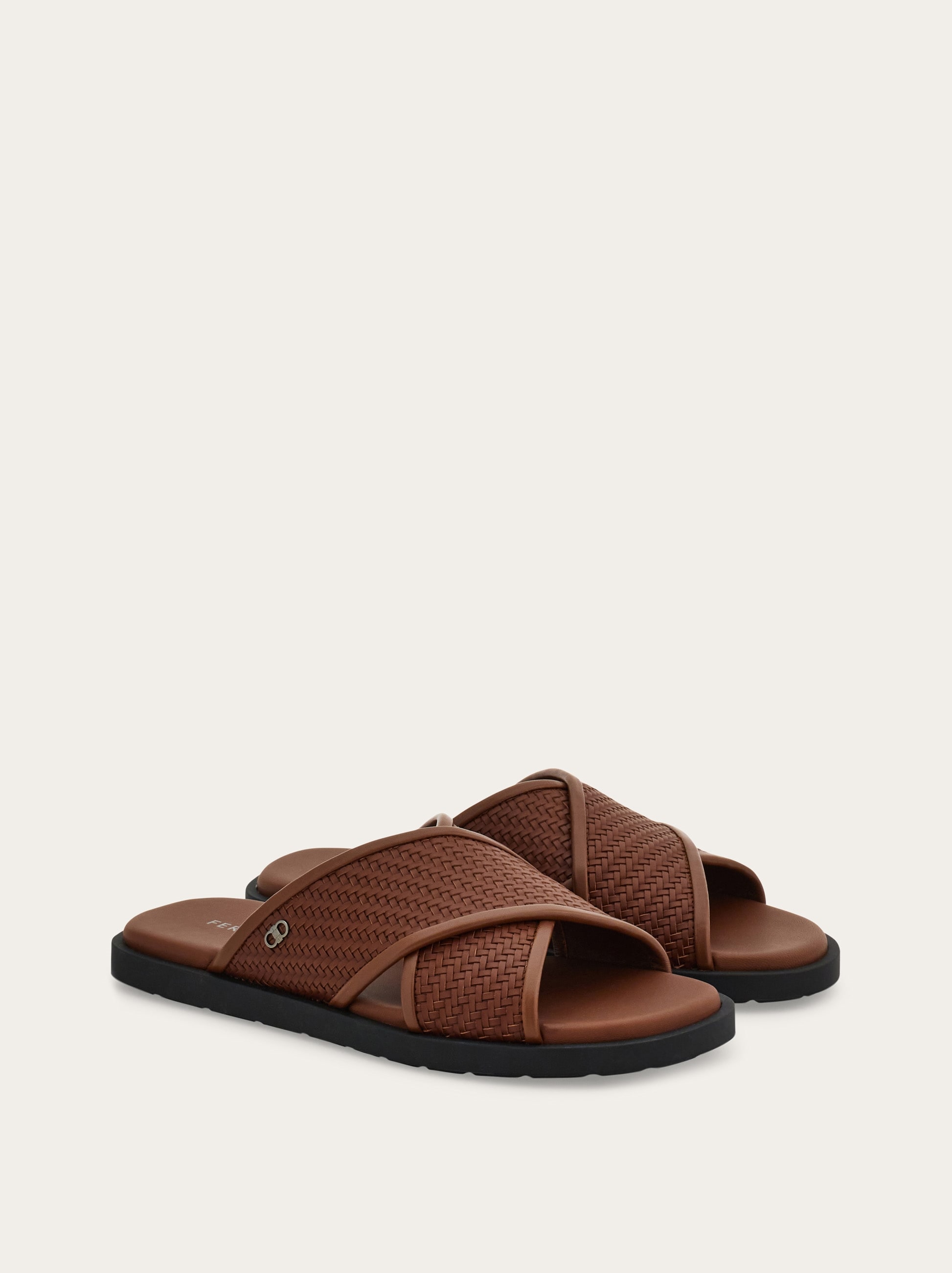 Gancini ornament sandal - Men | Ferragamo