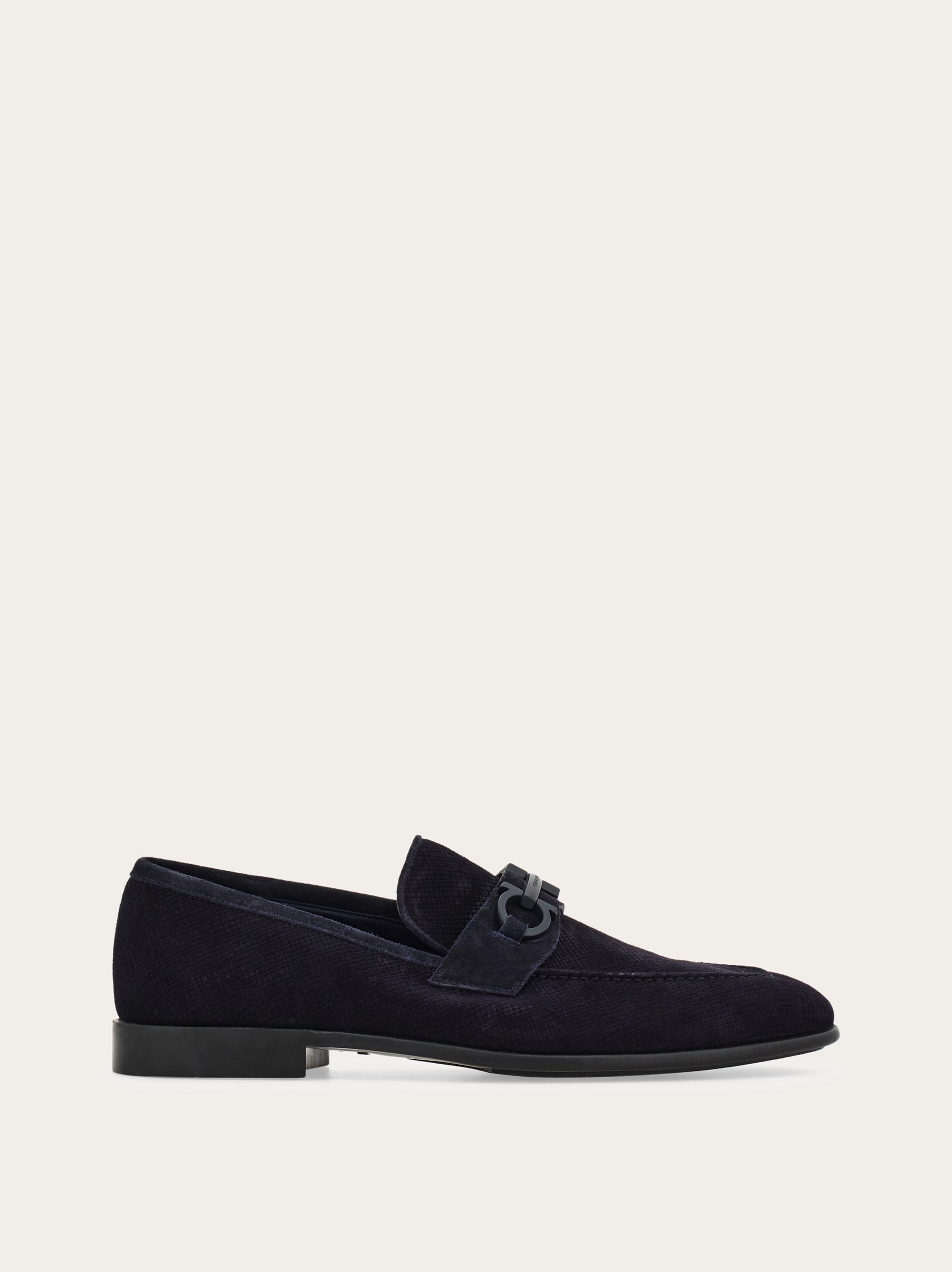 Moccasin with Gancini ornament - Men | Ferragamo