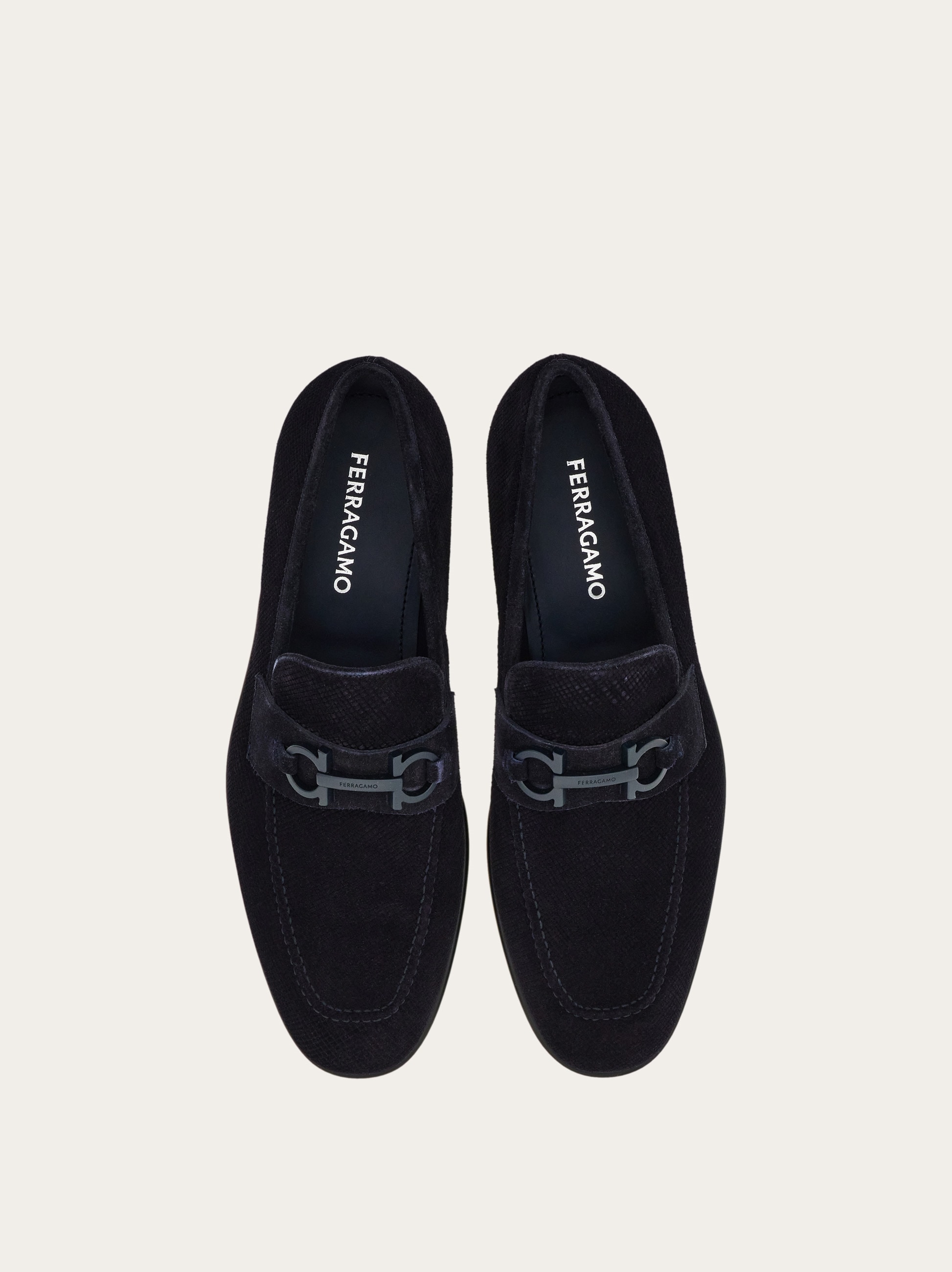 Ferragamo (8D) ミュール Moccasin with Gancini reversible ornament - Men | Ferragamo