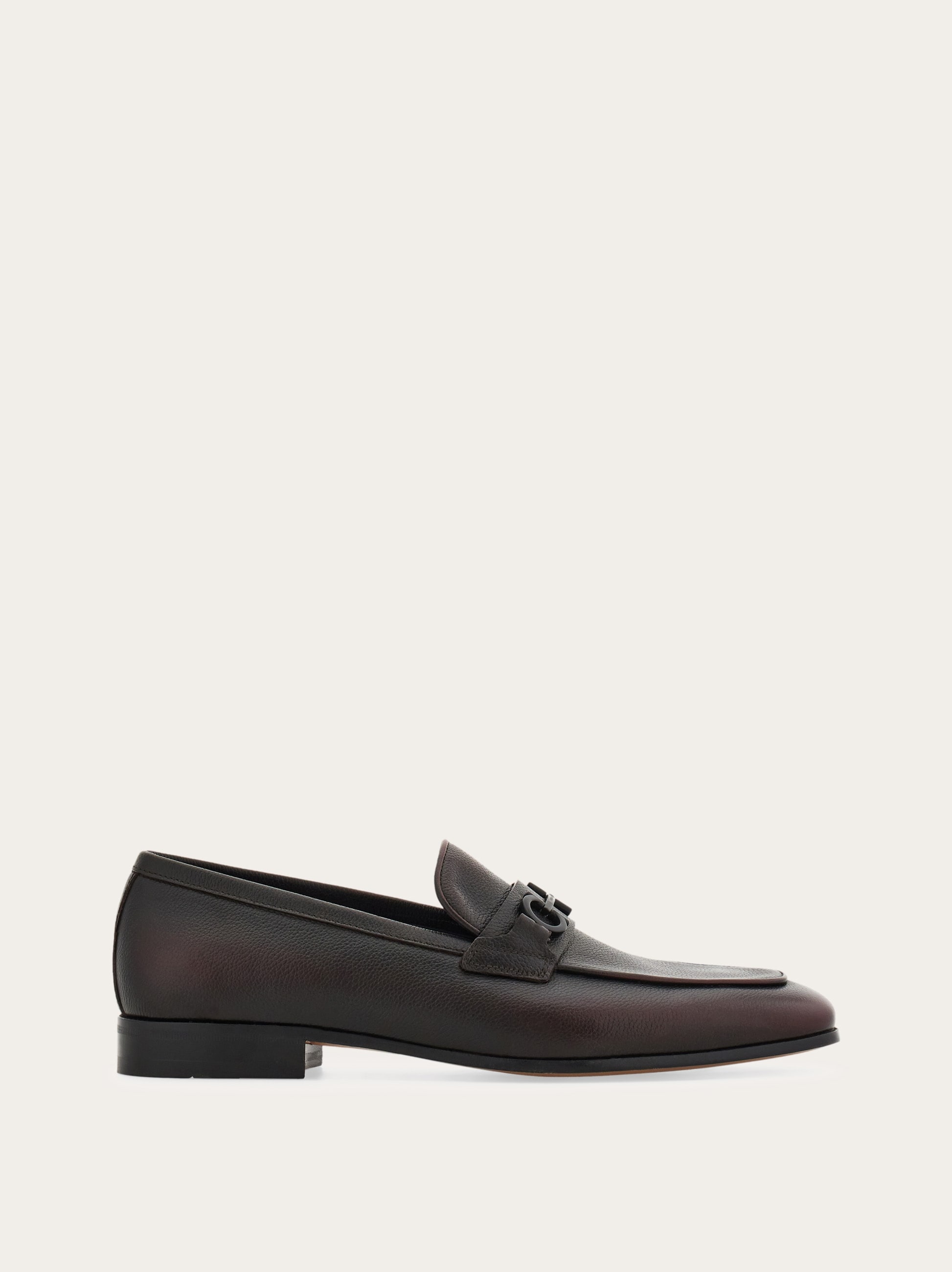 Loafer with Gancini detail - Men | Ferragamo display picture 1