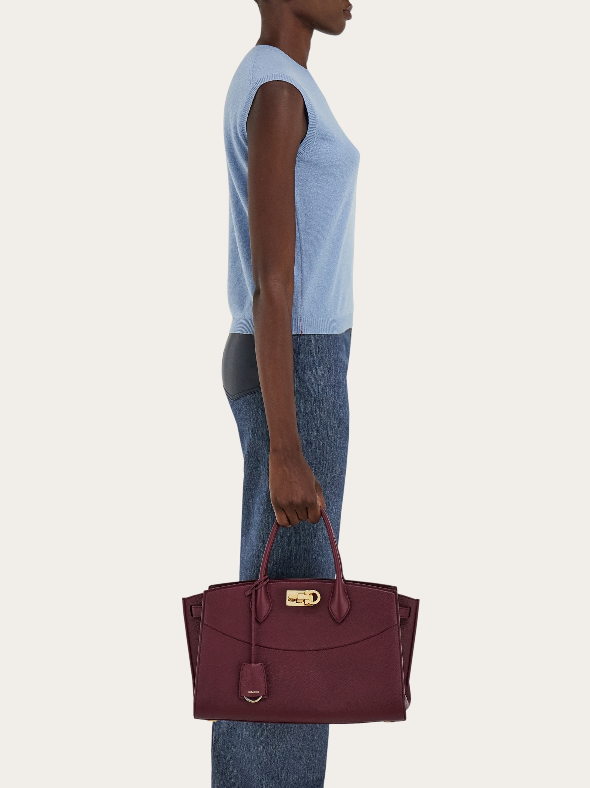 New Ferragamo Studio soft bag (L) - Women | Ferragamo