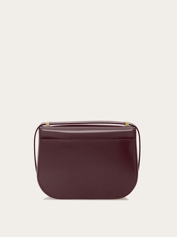 Double Gancini North-South crossbody bag Gallery image 3