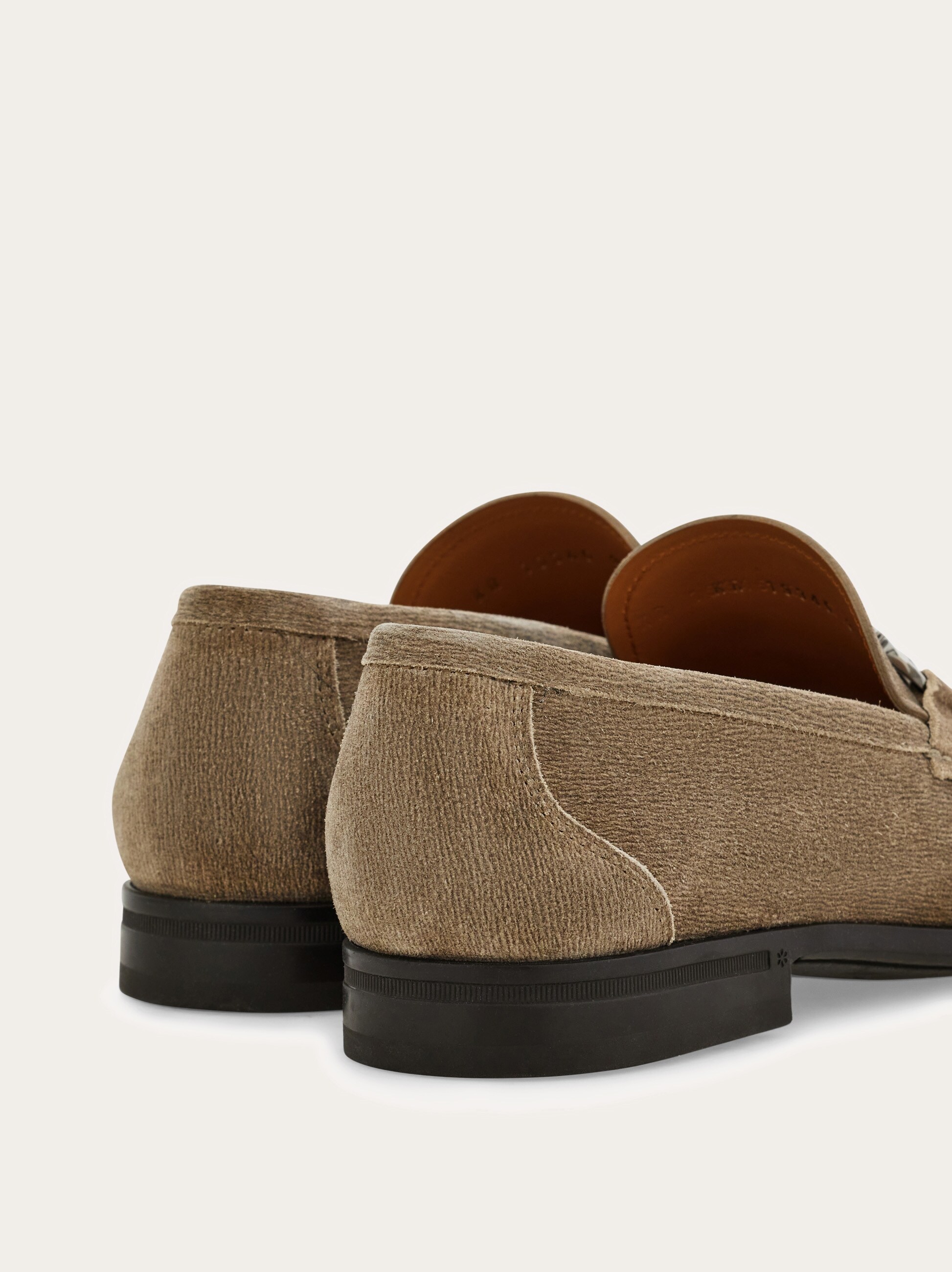 Loafer with Gancini buckle - Men | Ferragamo
