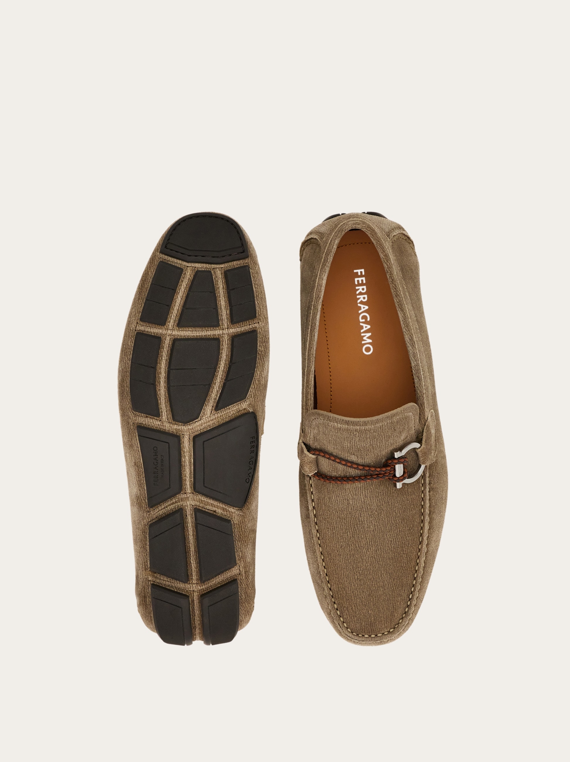 Salvatore Ferragamo ラムレザージャケット ダークグリーン ラムレザージャケット Ferragamo Salvatore ダークグリーン Ferragamo