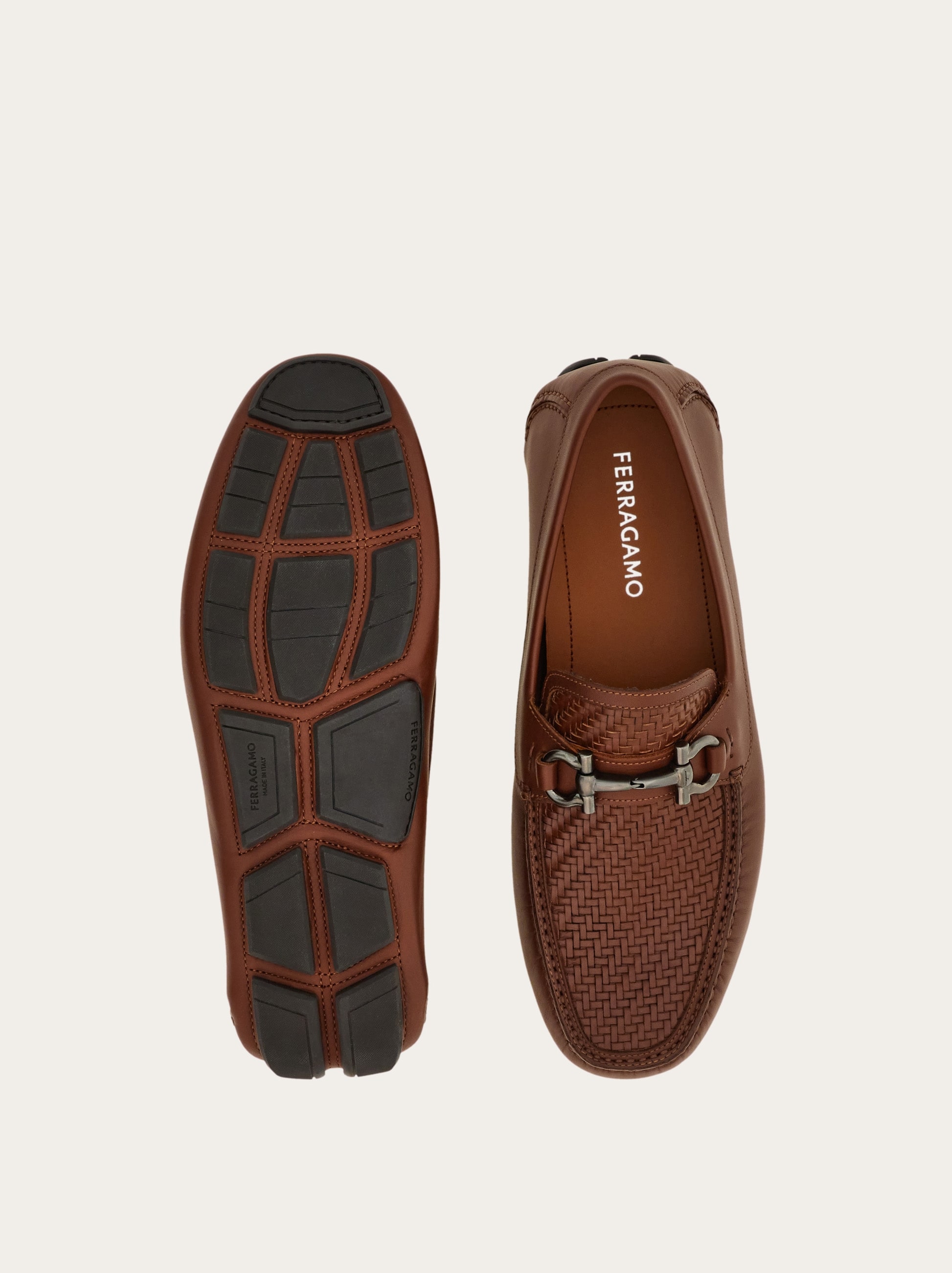 サルバトーレフェラガモ Gancini Driver ornament - Men | Ferragamo