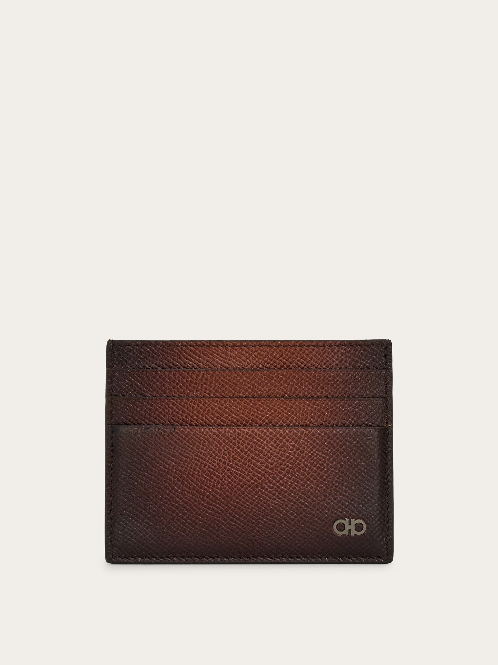 Gancini credit card holder - Men | Ferragamo
