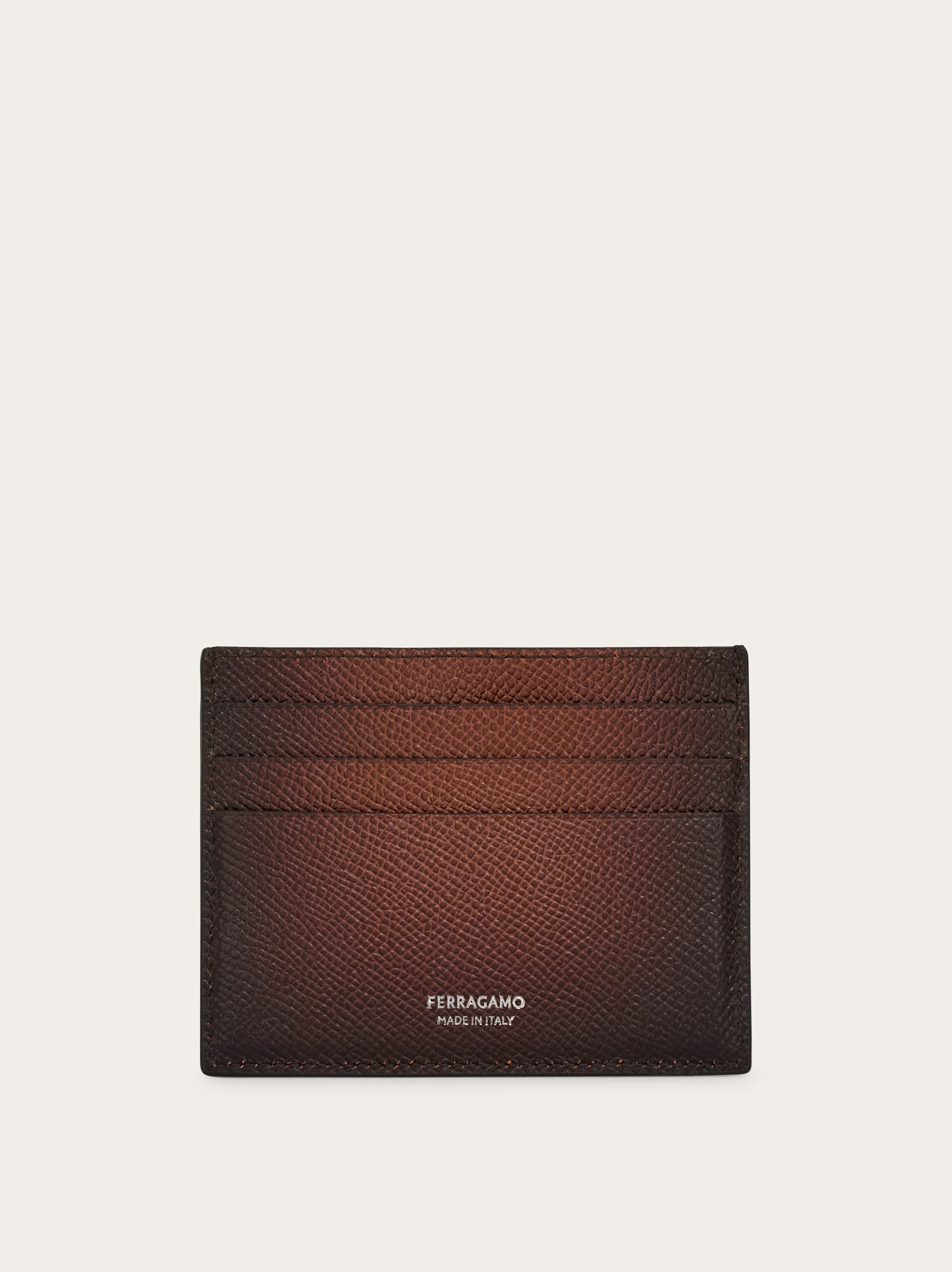 Gancini credit card holder - Men | Ferragamo