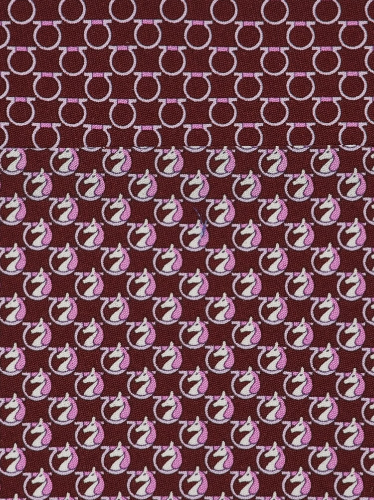 Pegasus print silk tie Gallery image 2