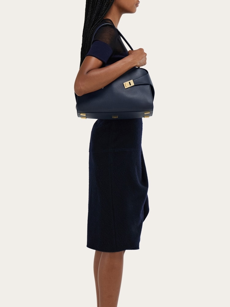 Hug soft bicolor shoulder bag (M)