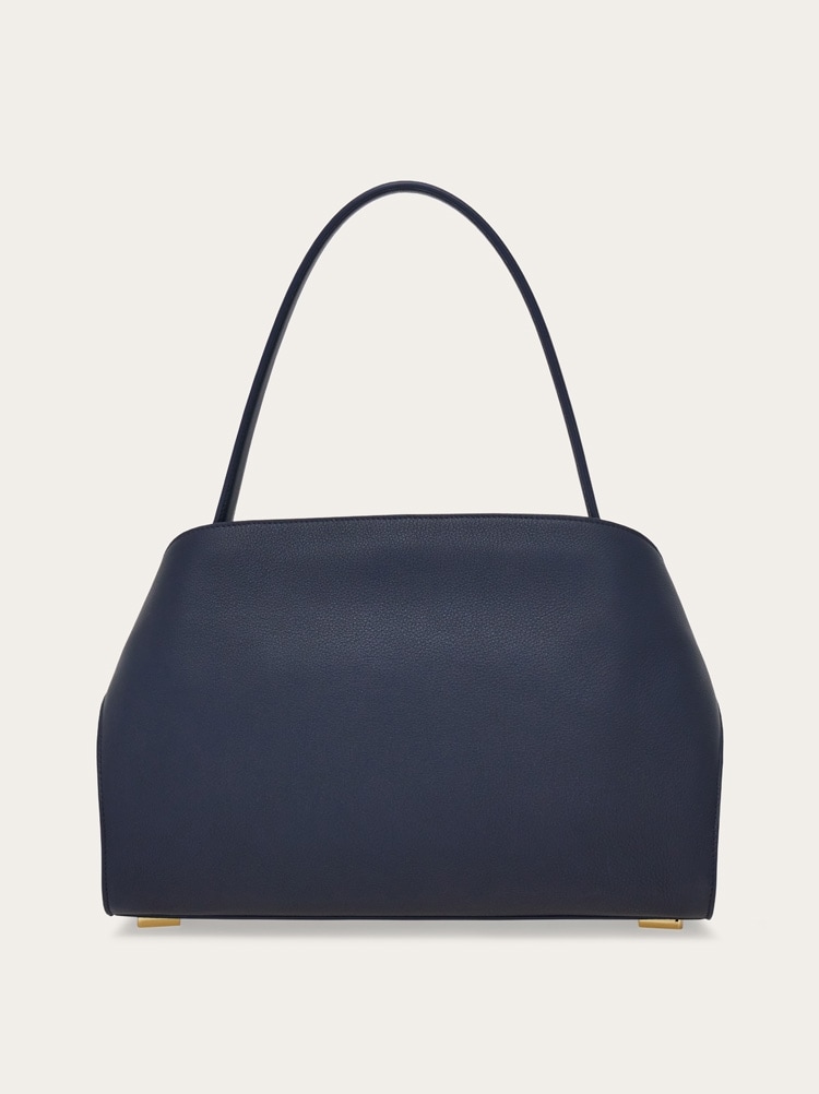 Hug soft bicolor shoulder bag (M) Gallery image 5