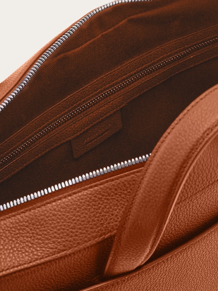 Briefcase with Gancini buckles (M) Gallery image 6