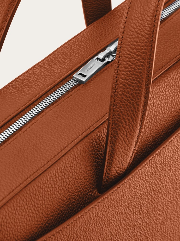 Briefcase with Gancini buckles (M) Gallery image 8