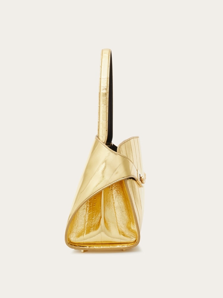 Hug soft bicolor shoulder bag (M) Gallery image 4