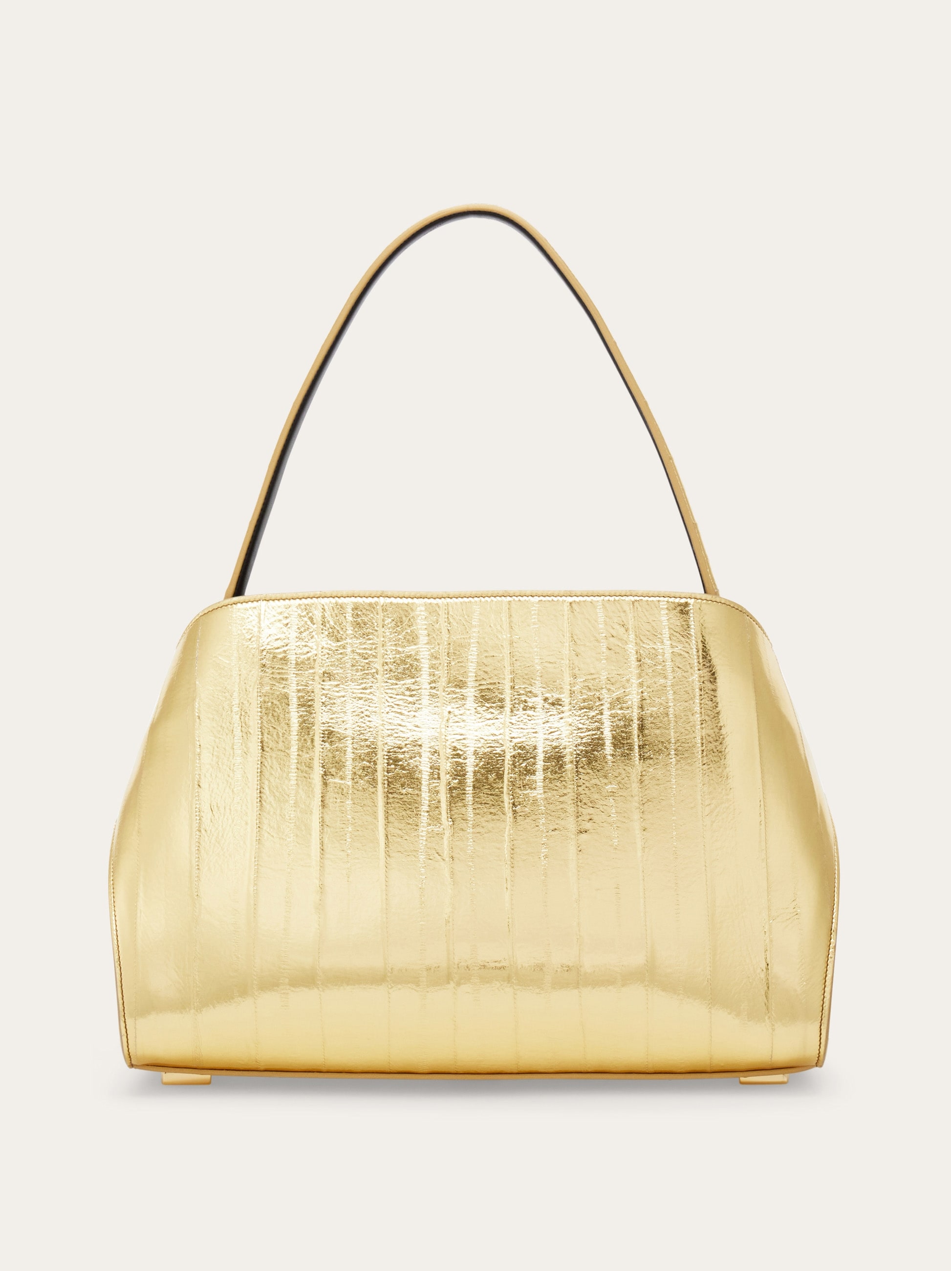 Hug Soft bicolor shoulder bag (M) - Women | Ferragamo