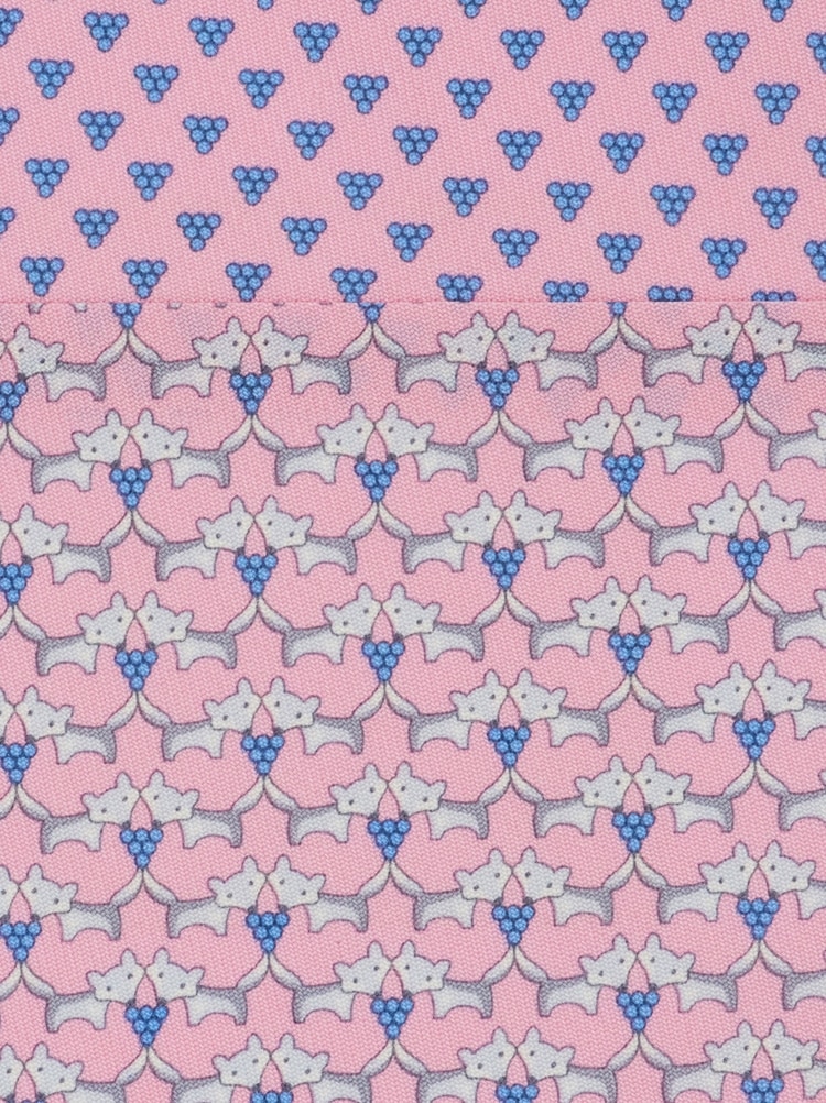 Tales print silk tie Gallery image 2