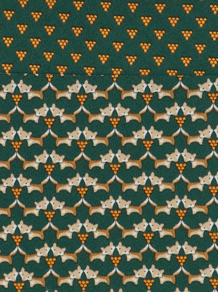 Tales print silk tie Gallery image 2