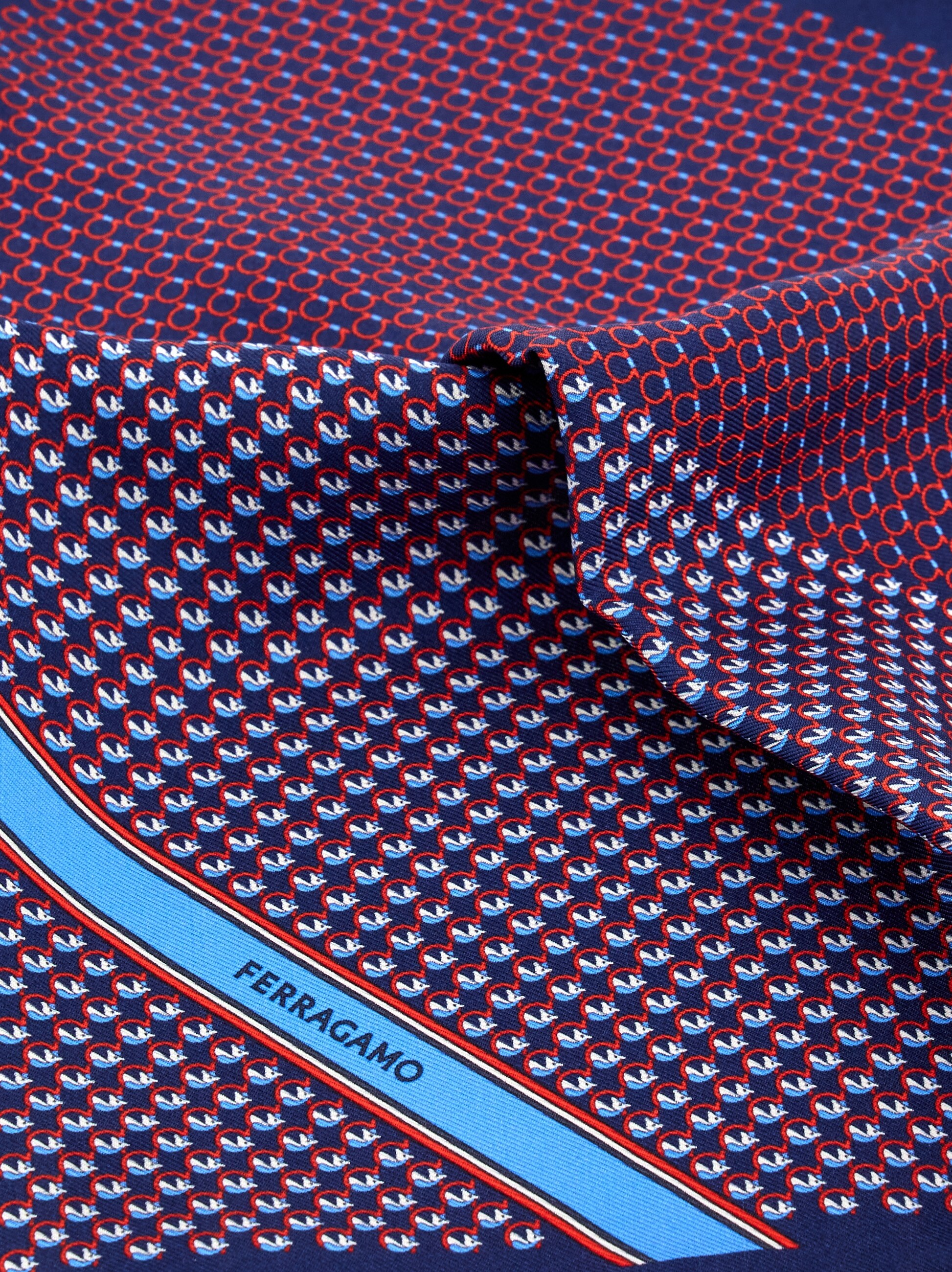Pegasus print pocket square - Men | Ferragamo