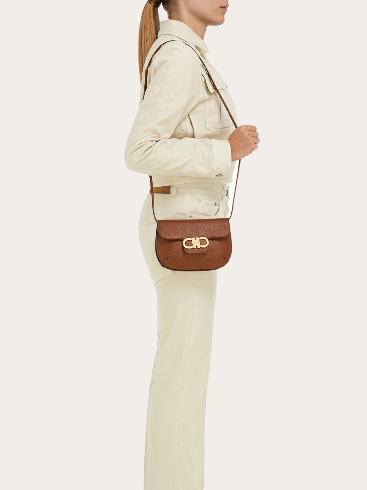 Double Gancini mini bag Gallery image 2