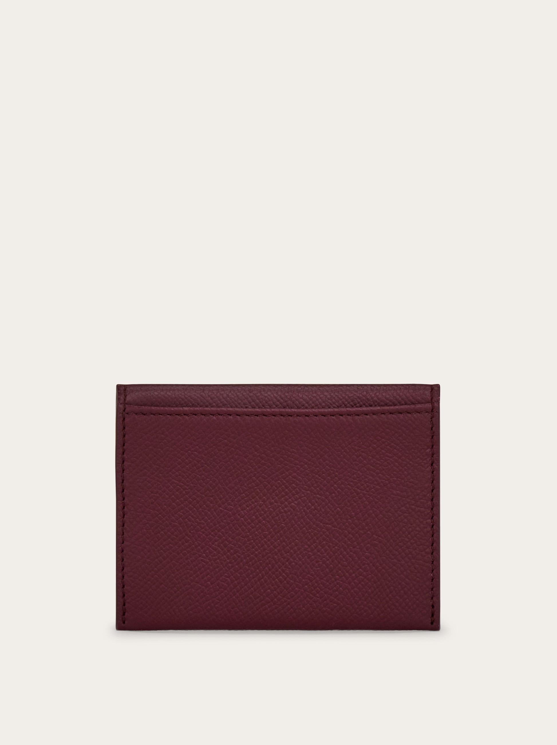 Gancini credit card holder - Women | Ferragamo
