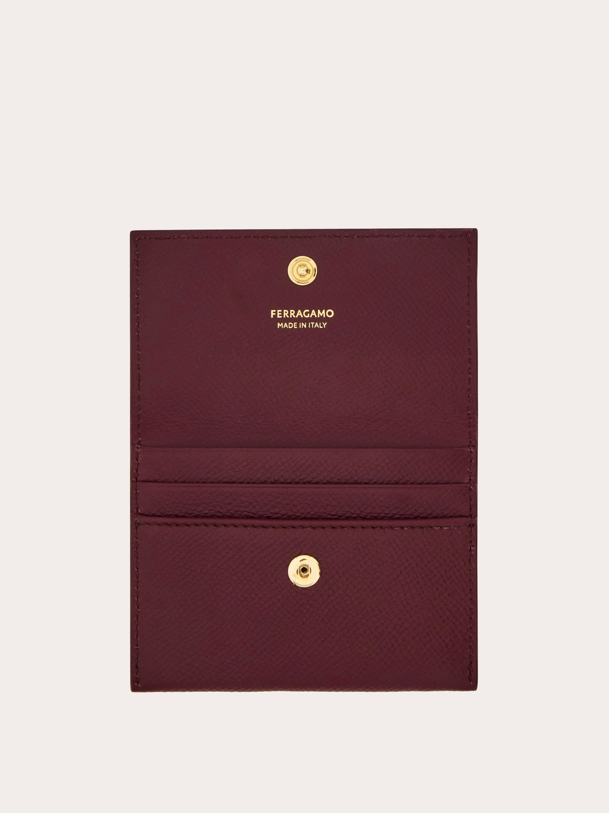 Gancini credit card holder - Women | Ferragamo