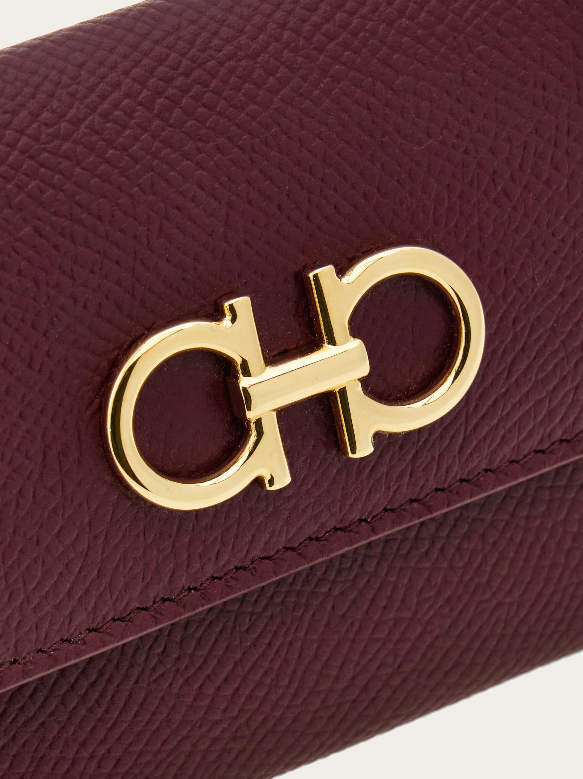 Gancini credit card holder - Women | Ferragamo