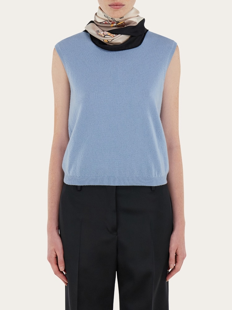 Foulard in seta stampa Genio Gallery image 3