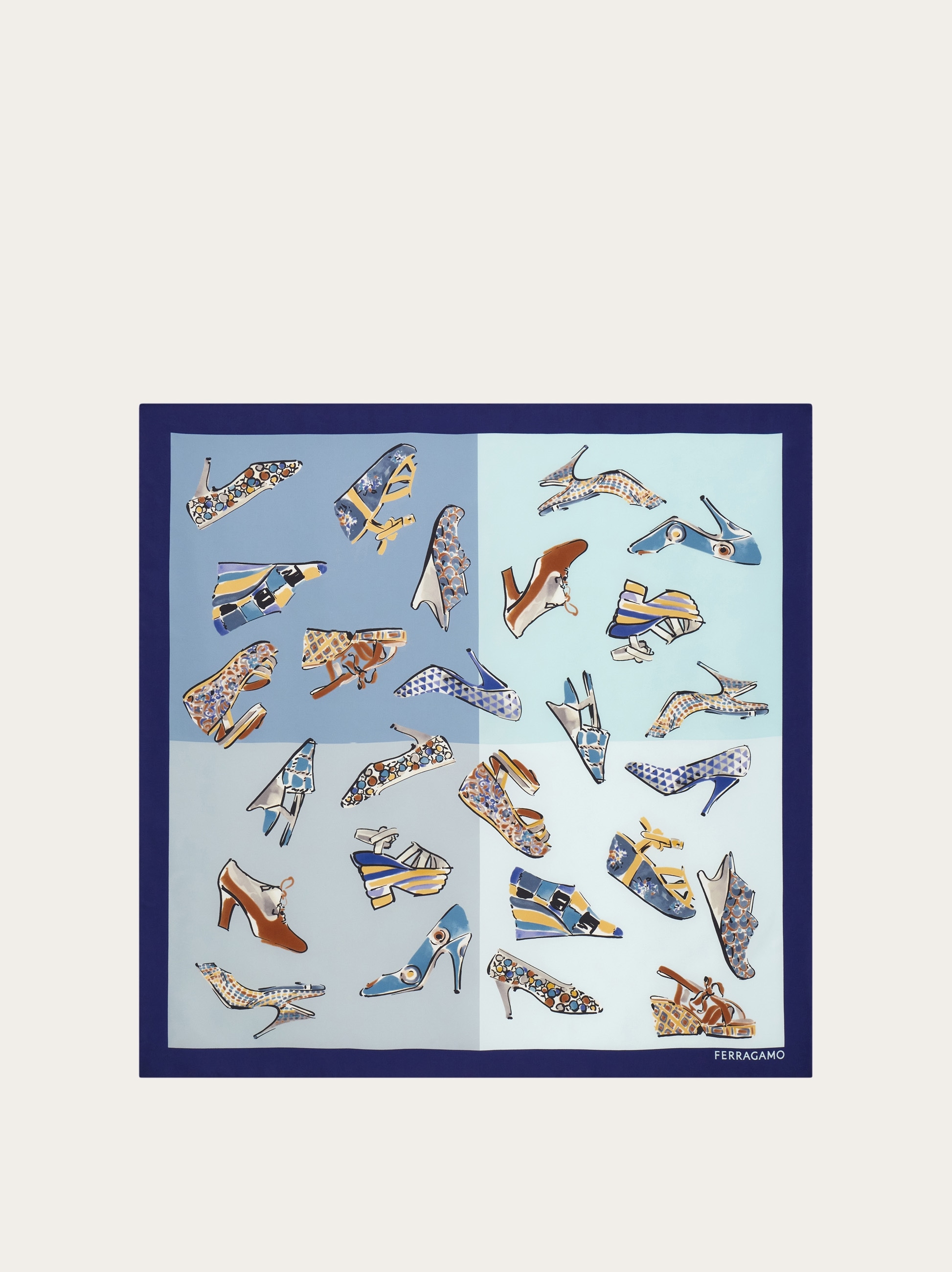 シルクスカーフ - ウィメンズ | Ferragamo