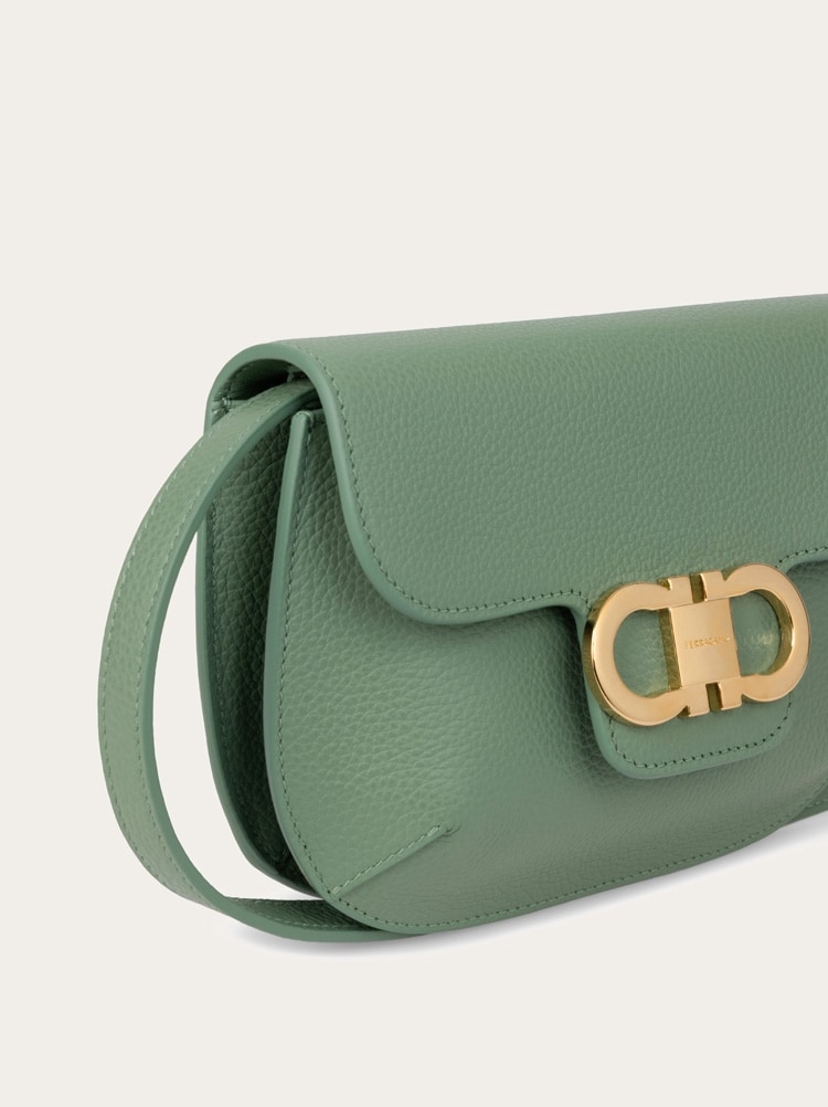 Double Gancini mini bag Gallery image 7