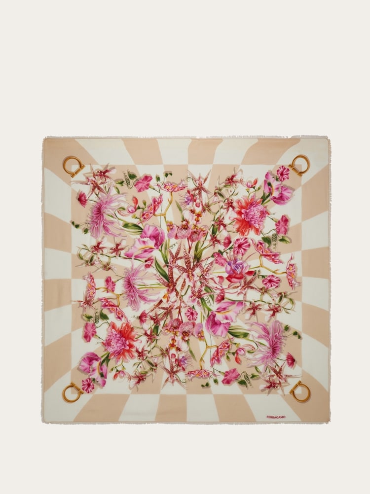 マフラー・ストール・ショール・ポンチョ｜フェラガモ