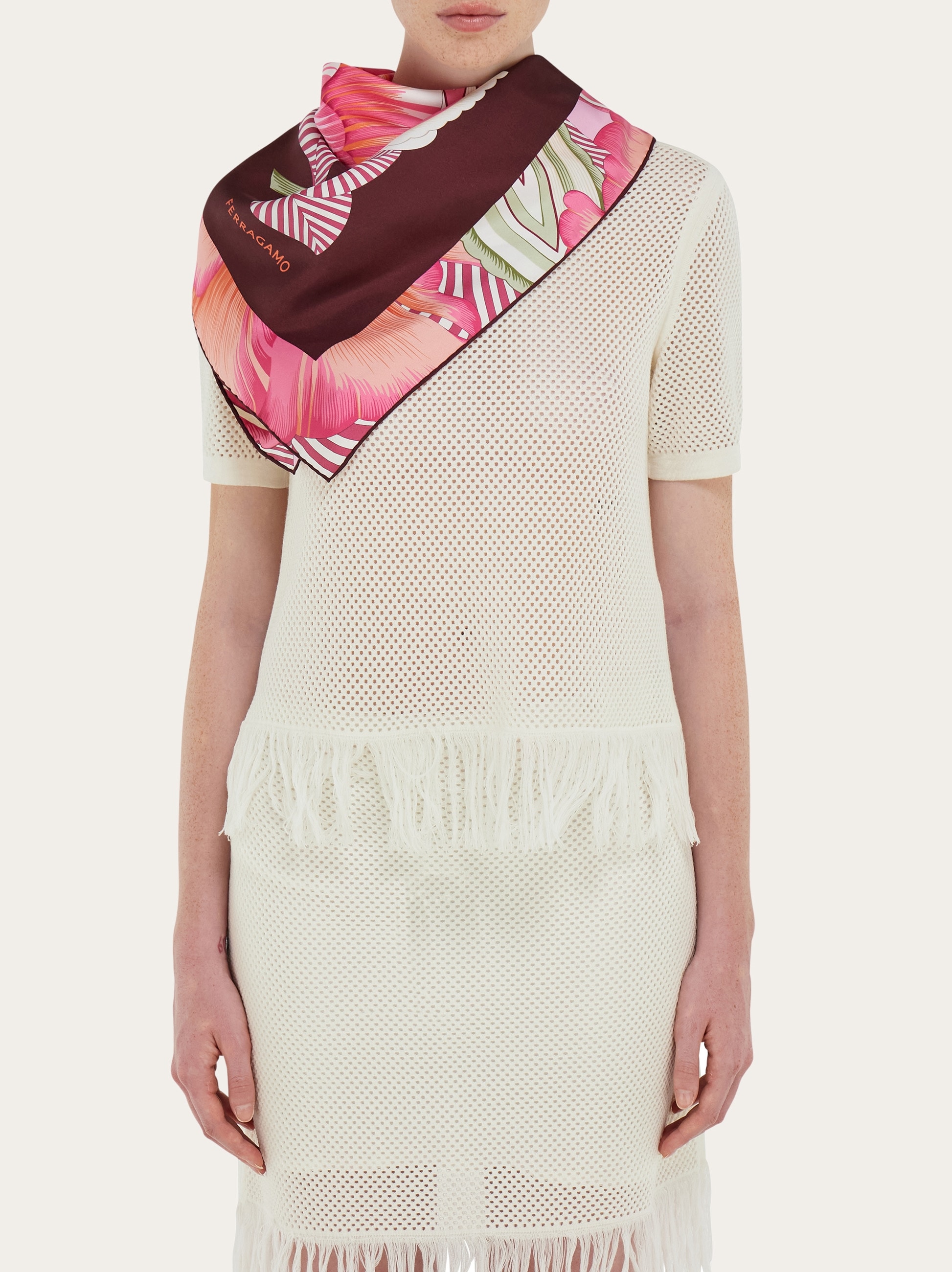 シルクスカーフ - ウィメンズ | Ferragamo