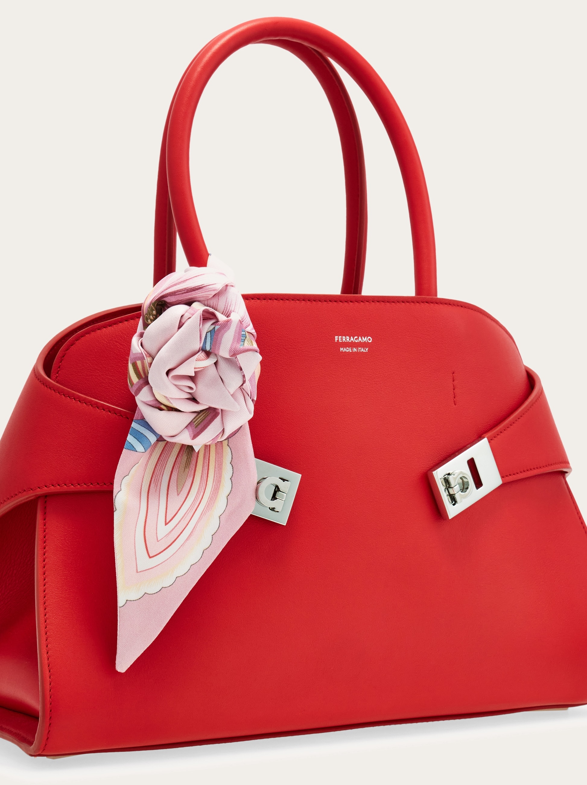 Brezza print silk bandeau - Women | Ferragamo