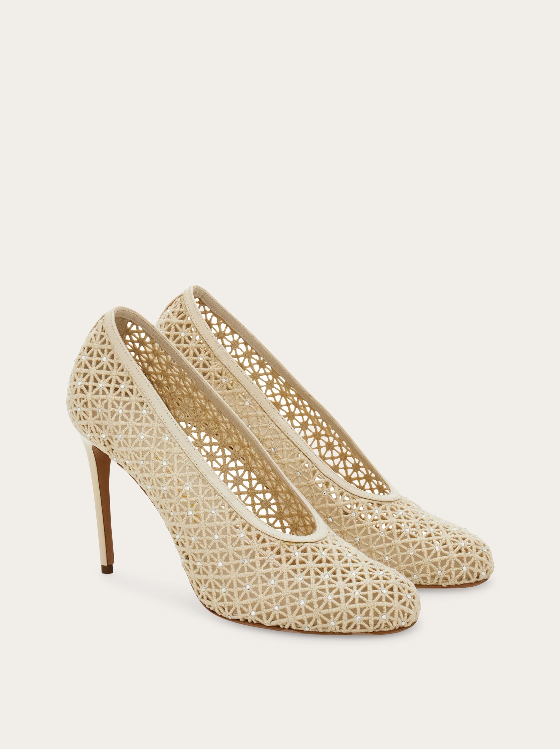 Macramé pump - Women | Ferragamo