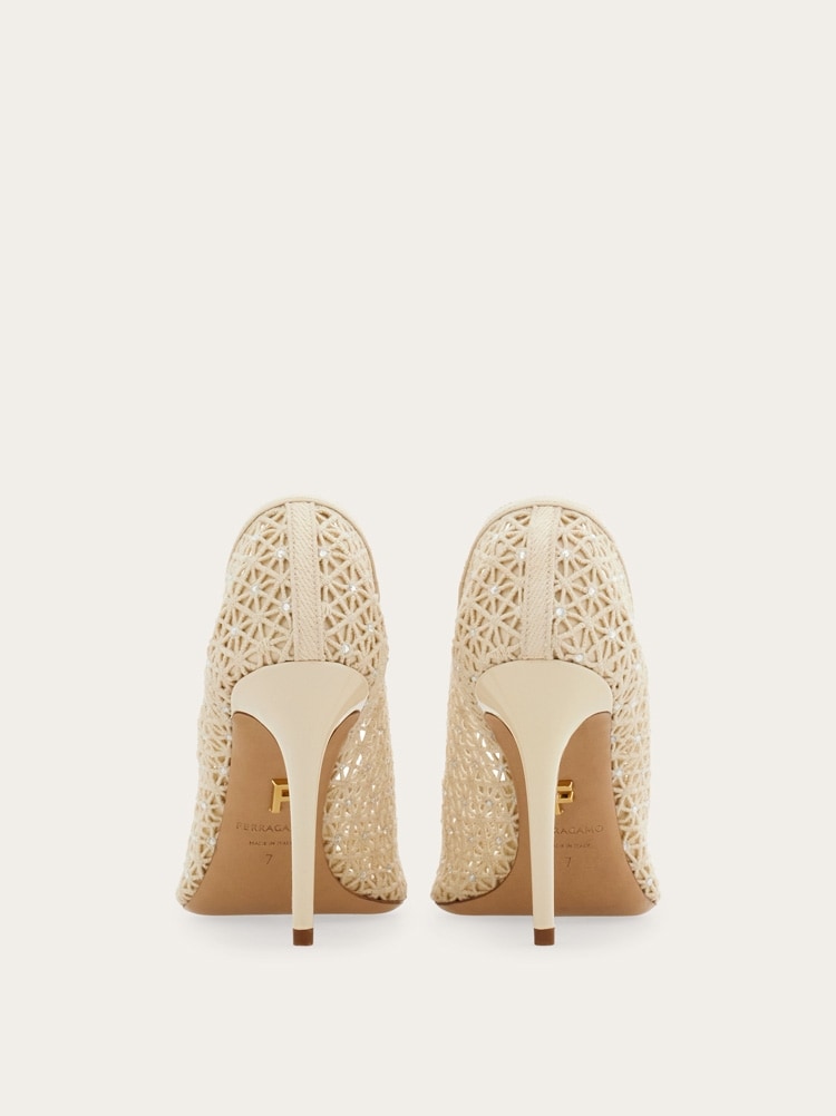 Escarpin en macramé Gallery image 5