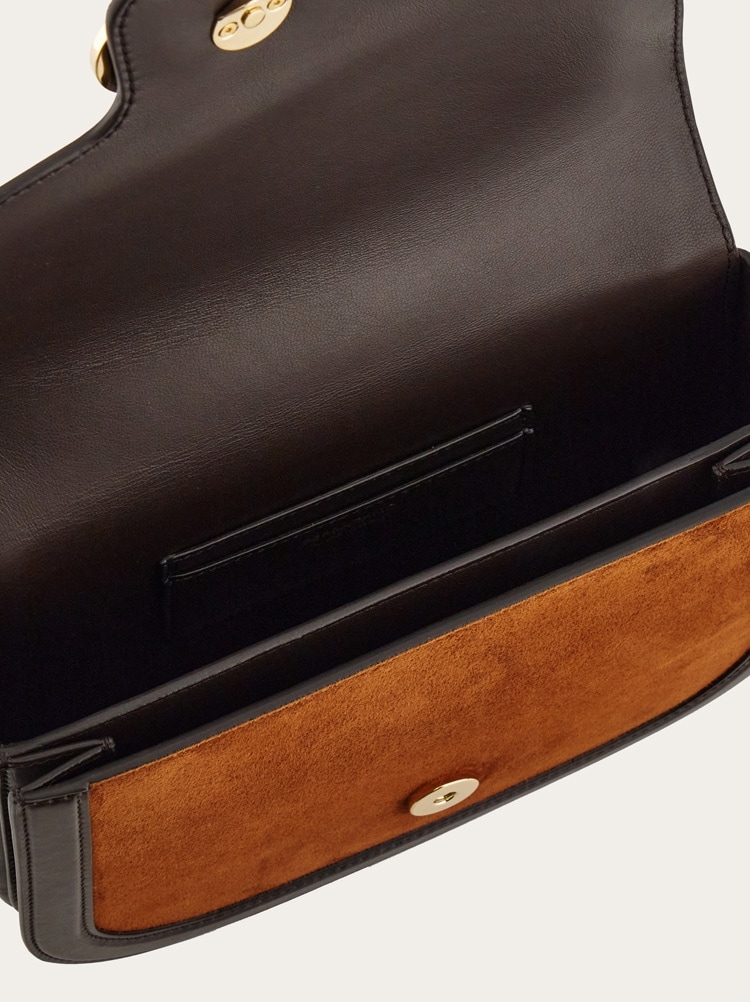 Sac à bandoulière double Gancini (XS) Gallery image 6