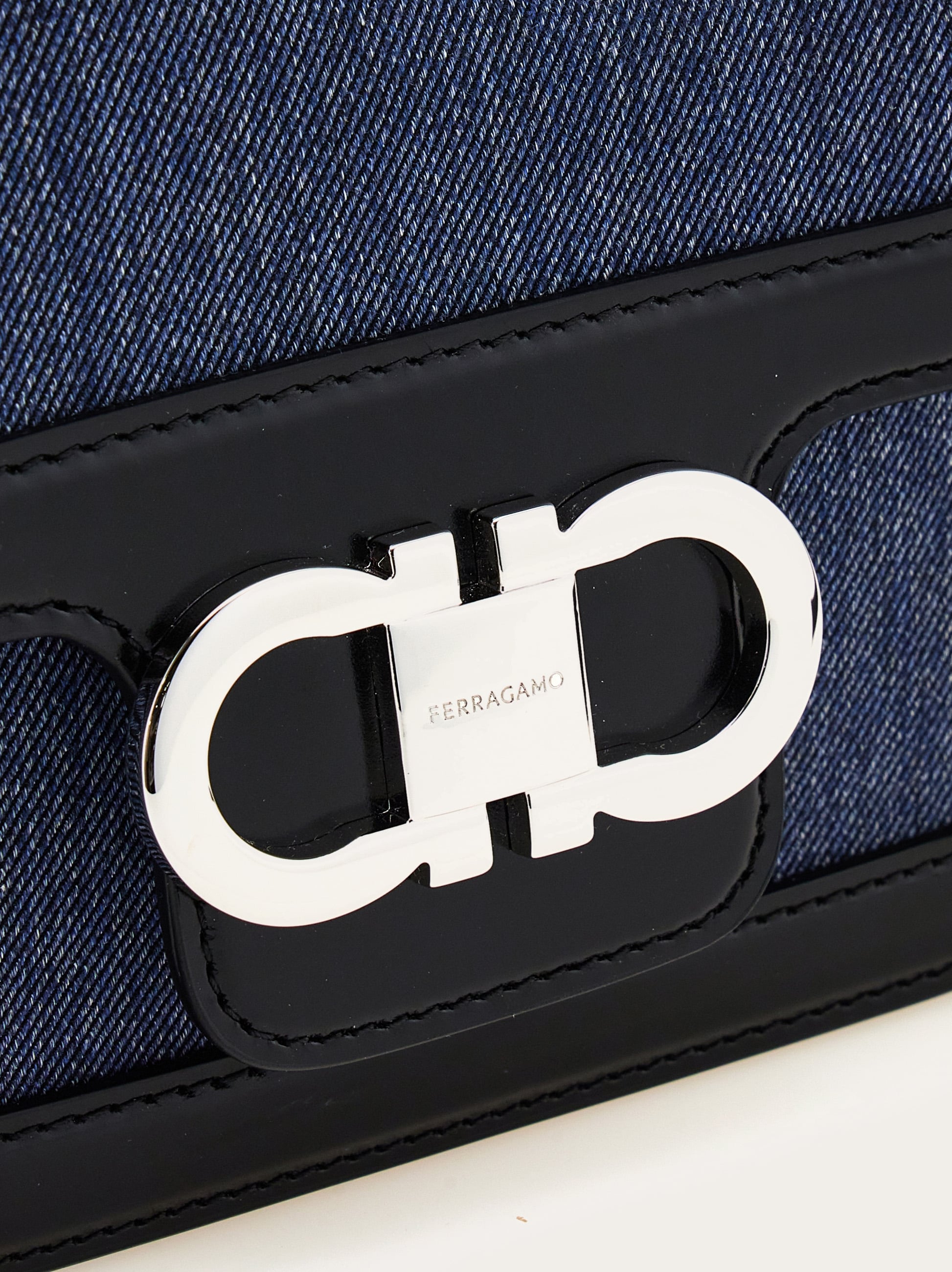 Double Gancini crossbody bag (XS) - Women | Ferragamo