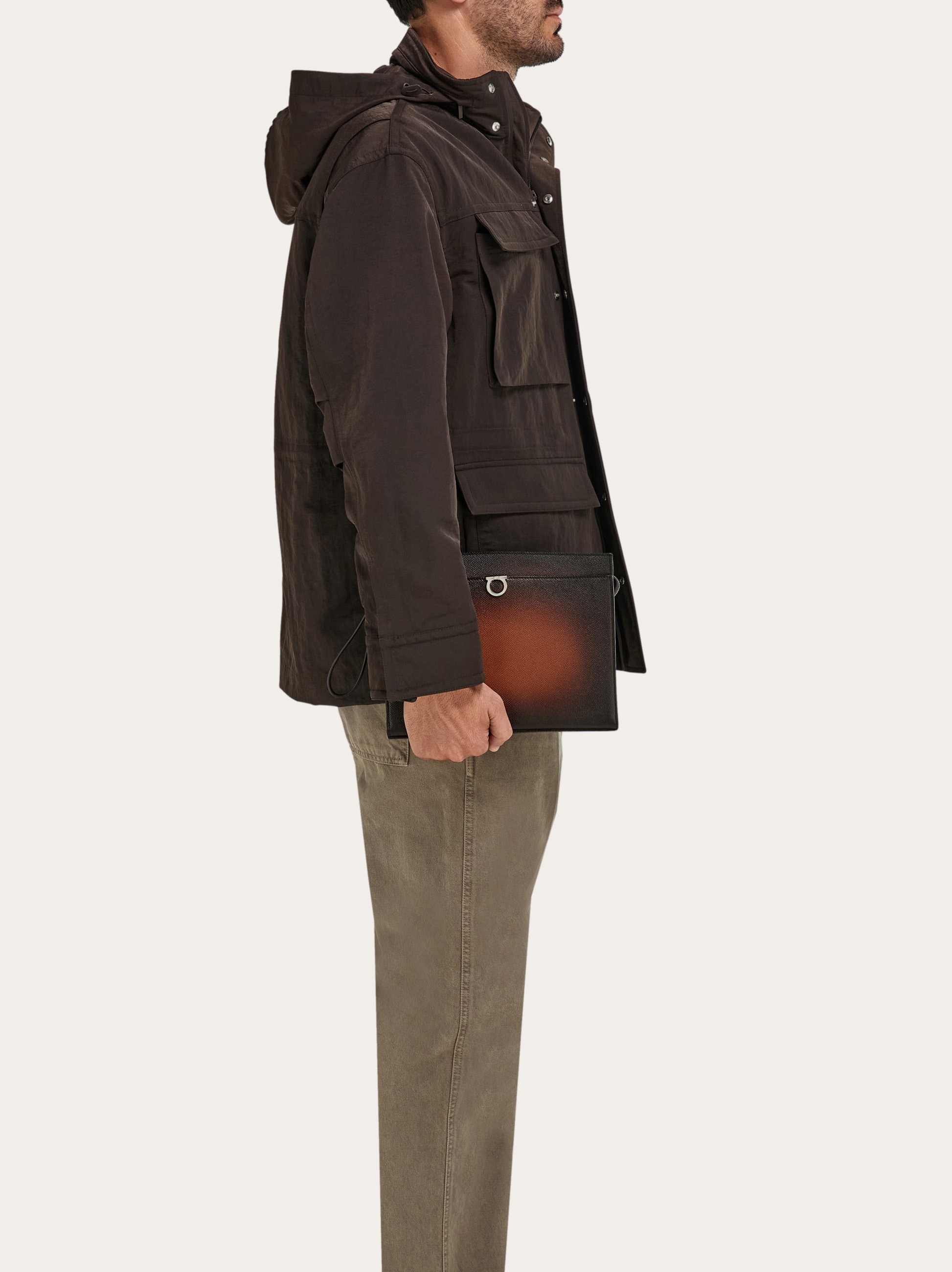 Gancini pouch - Men | Ferragamo