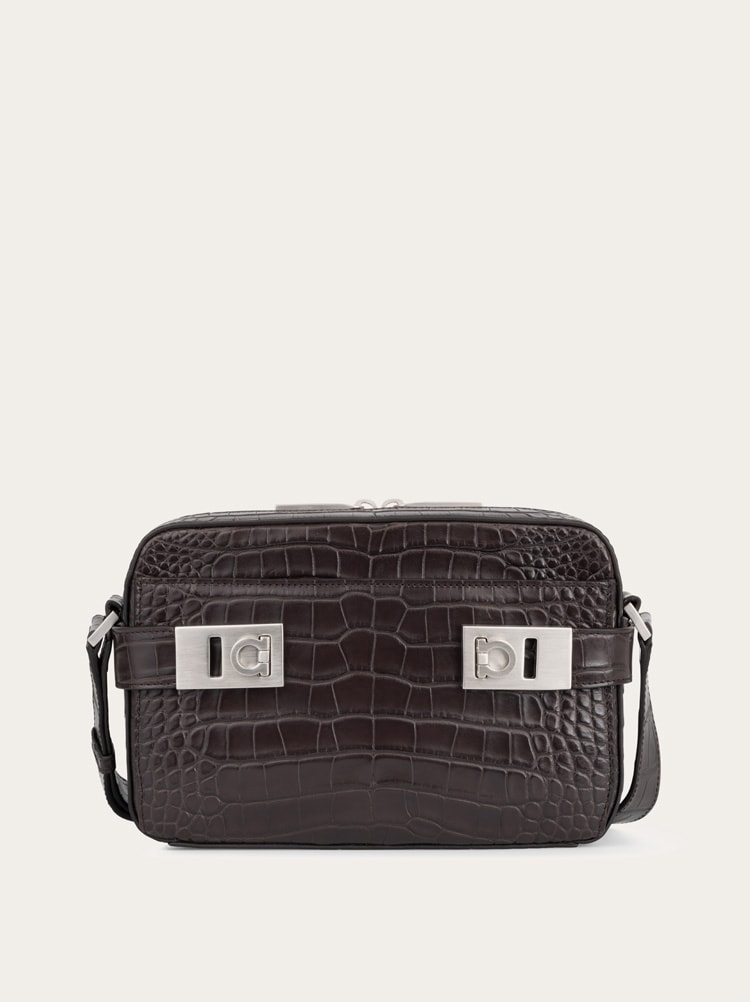 East-West crossbody bag with Hug buckle Gallery image 1