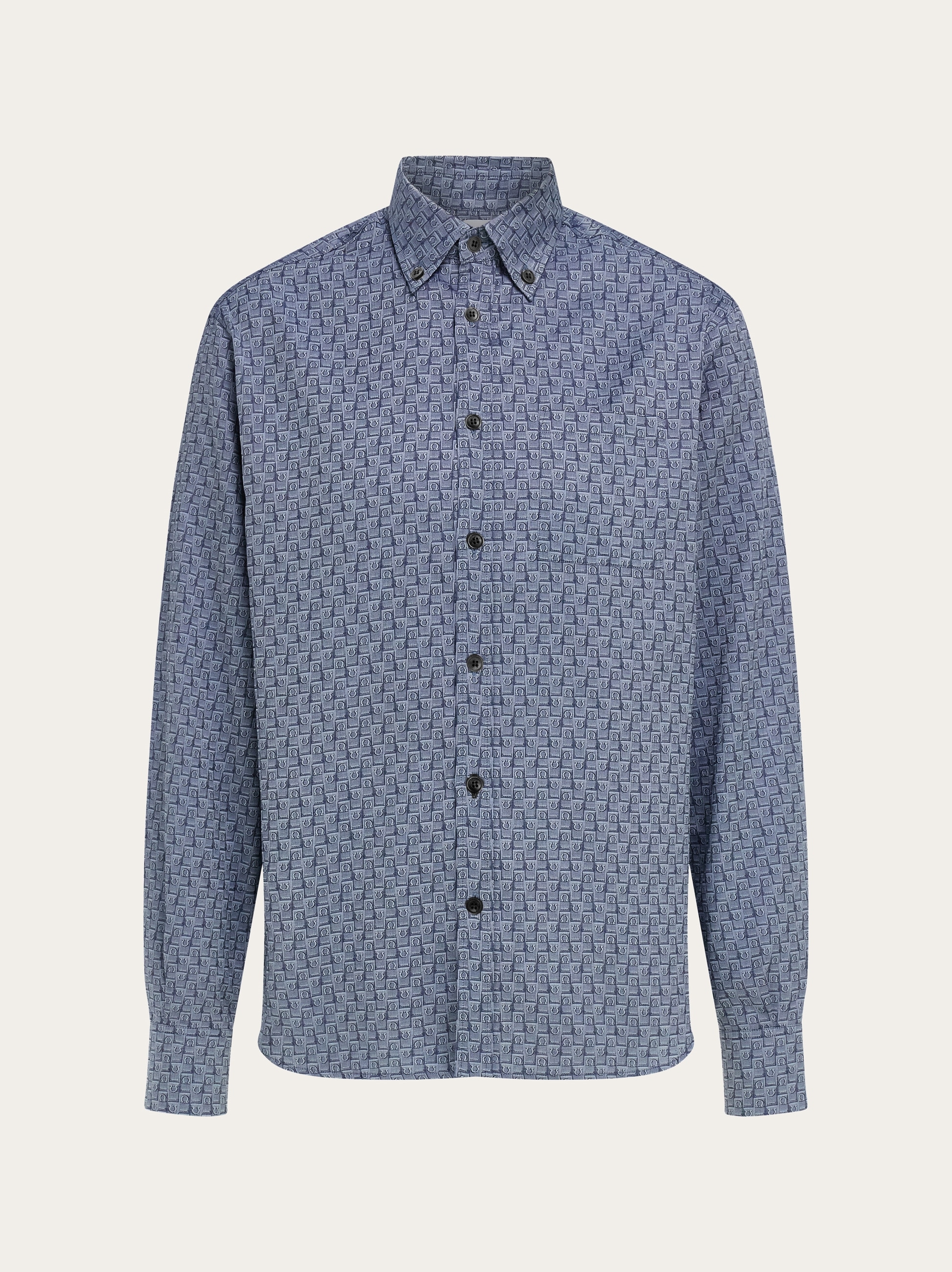 トップス salvatoreFerragamo Ferragamo Monogram shirt - Men | Ferragamo