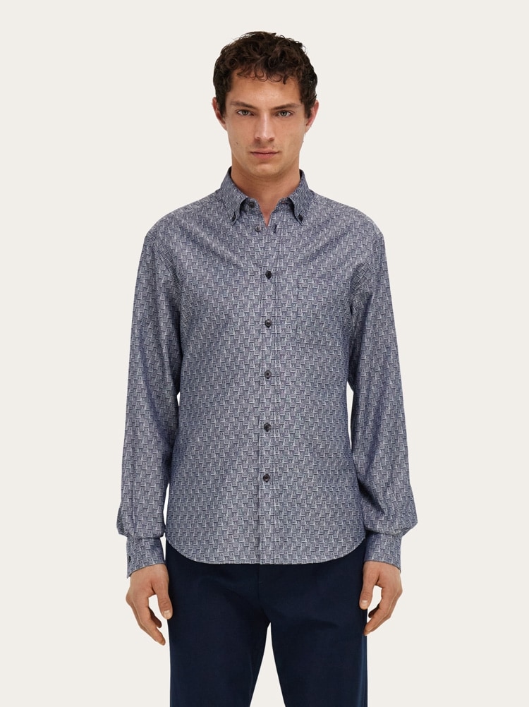Ferragamo Monogram shirt Gallery image 2
