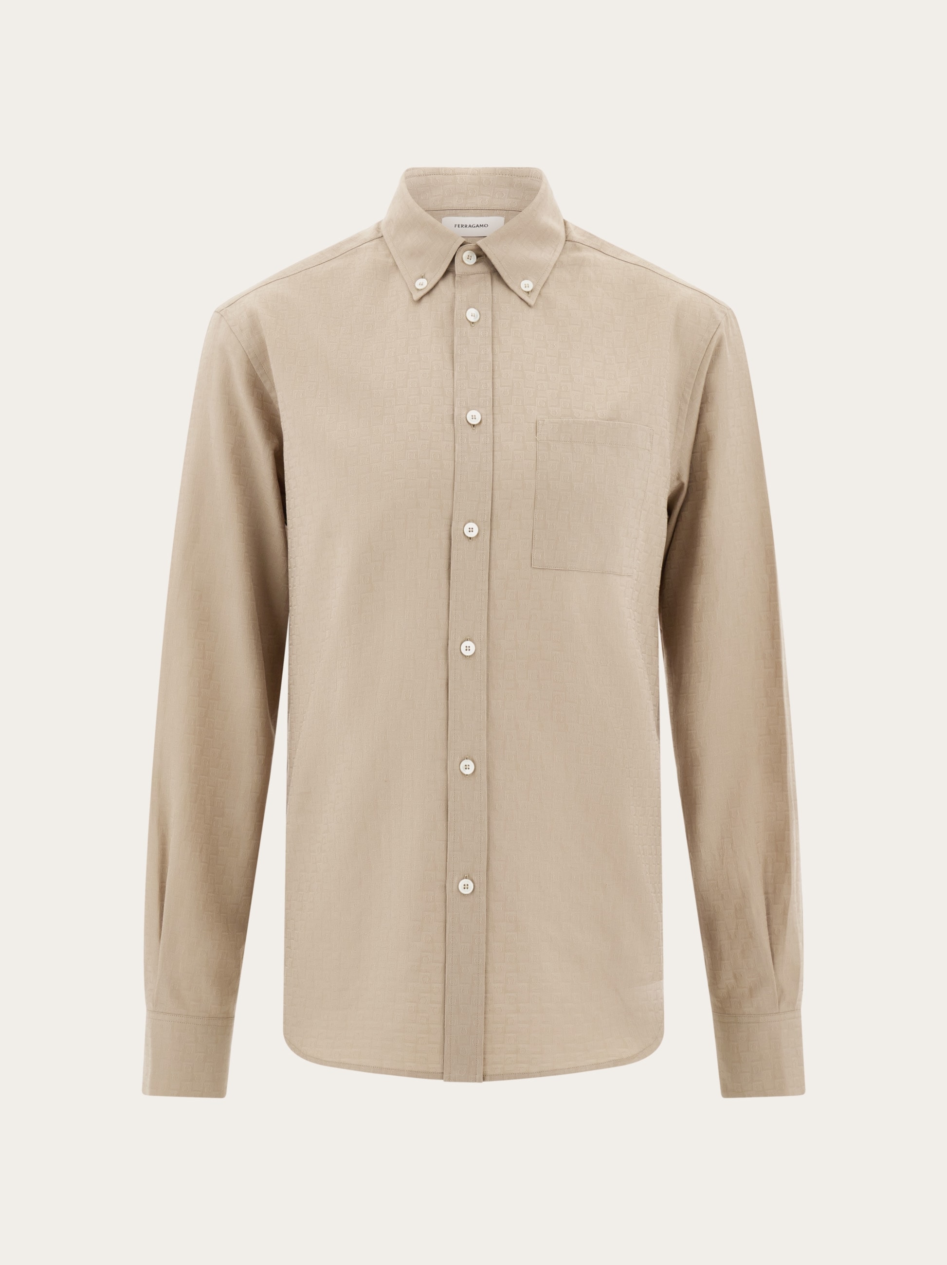 トップス salvatoreFerragamo Ferragamo Monogram shirt - Men | Ferragamo