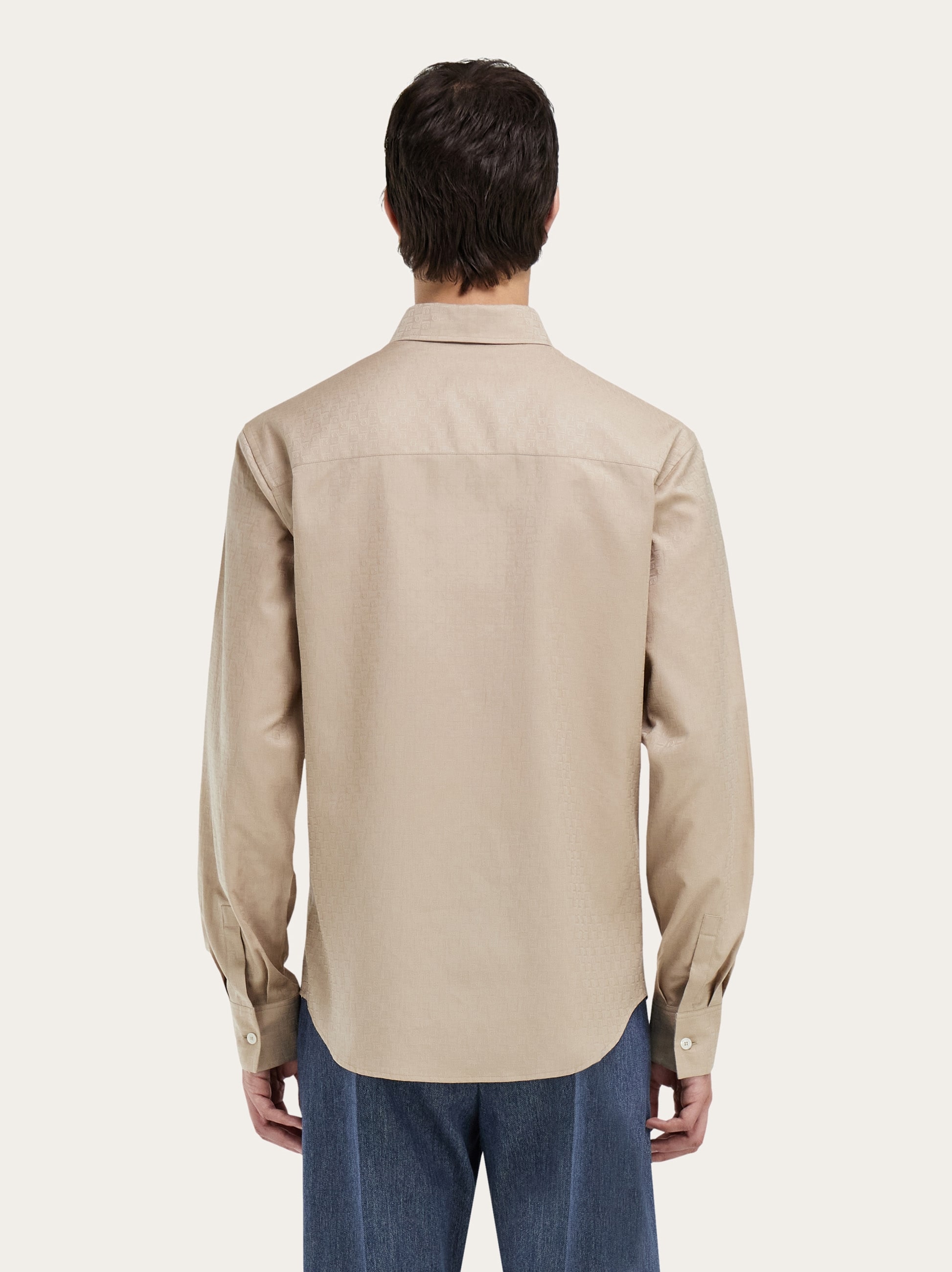 Ferragamo Monogram shirt - Men | Ferragamo