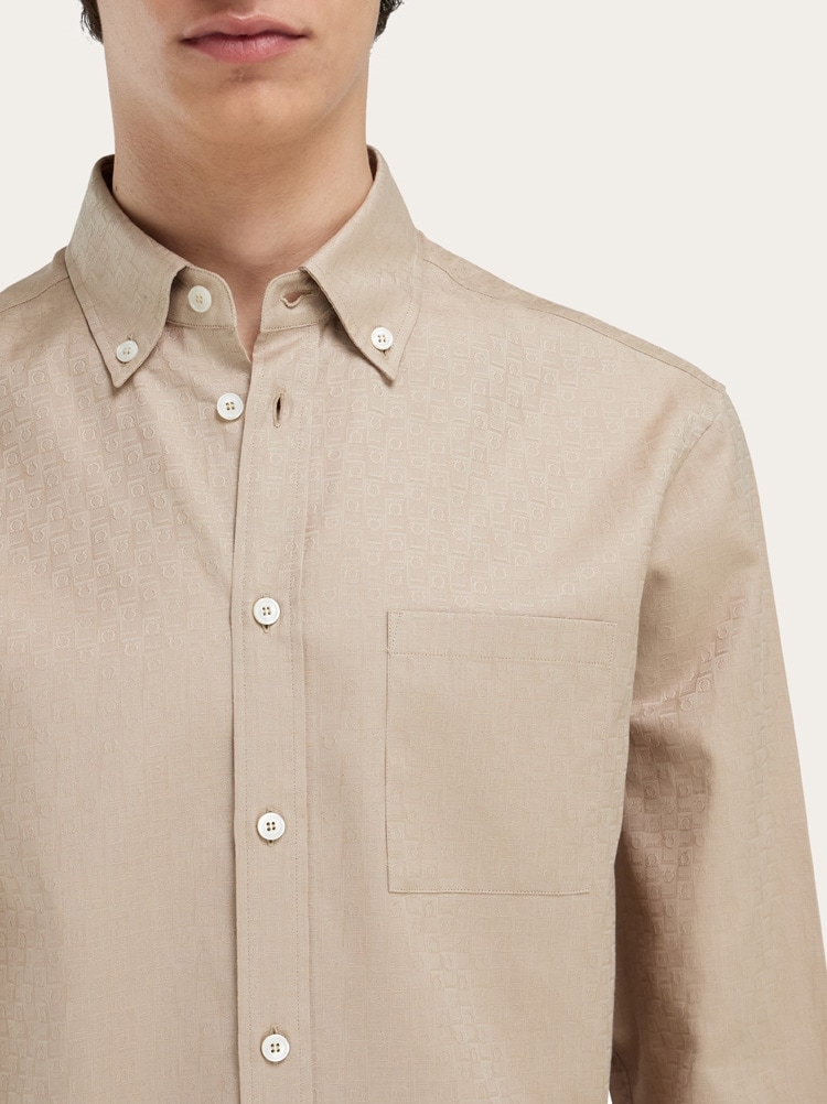 Ferragamo Monogram shirt Gallery image 4