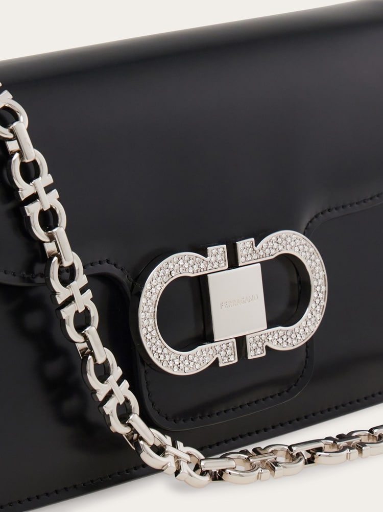 Mini bag Double Gancini chain Gallery image 5