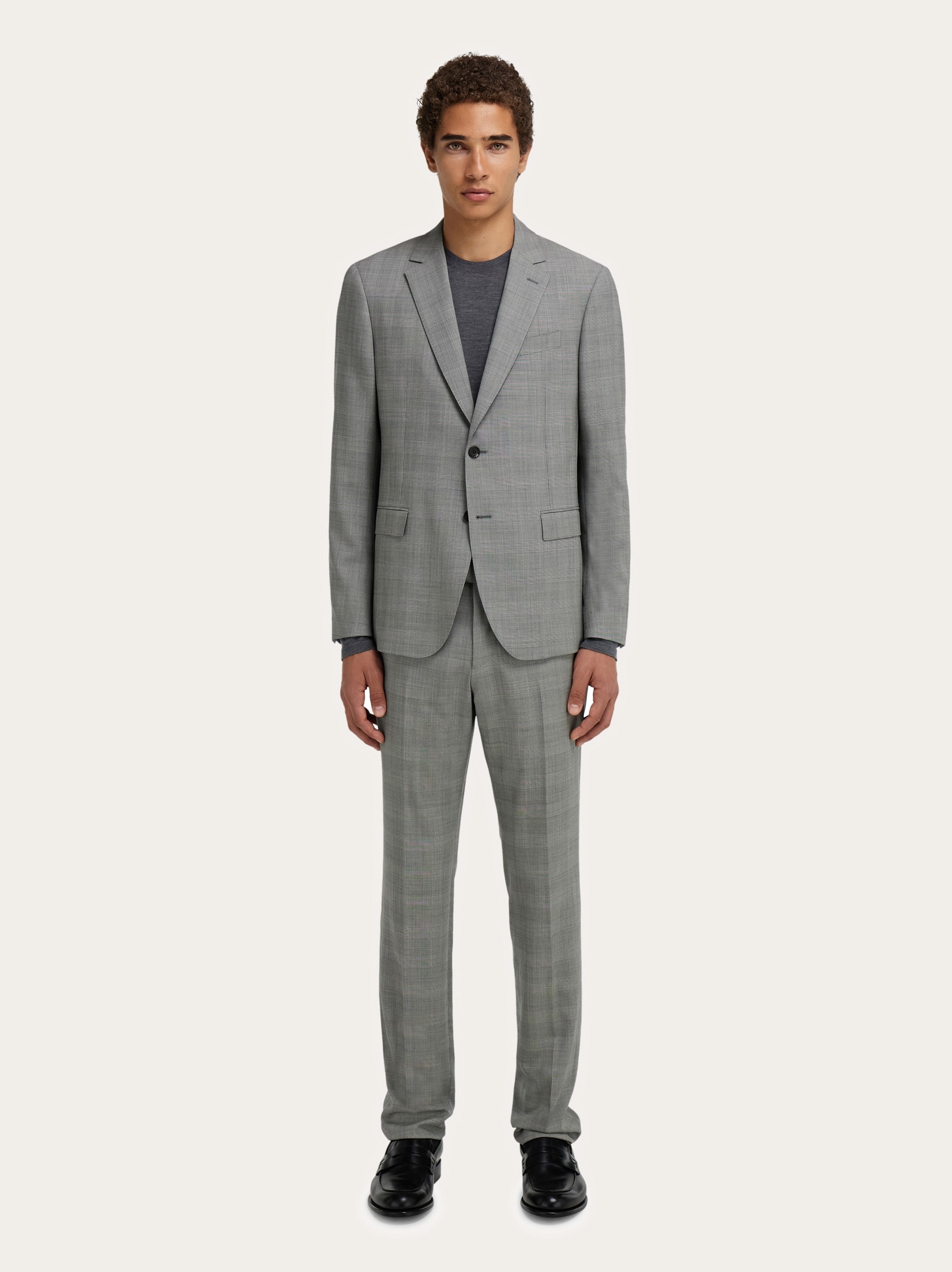 Prince of Wales check suit - Men | Ferragamo