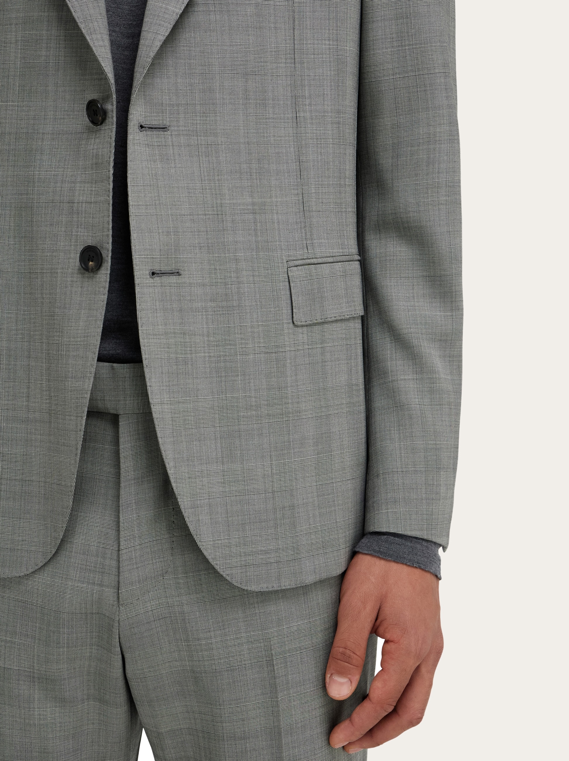Prince of Wales check suit - Men | Ferragamo