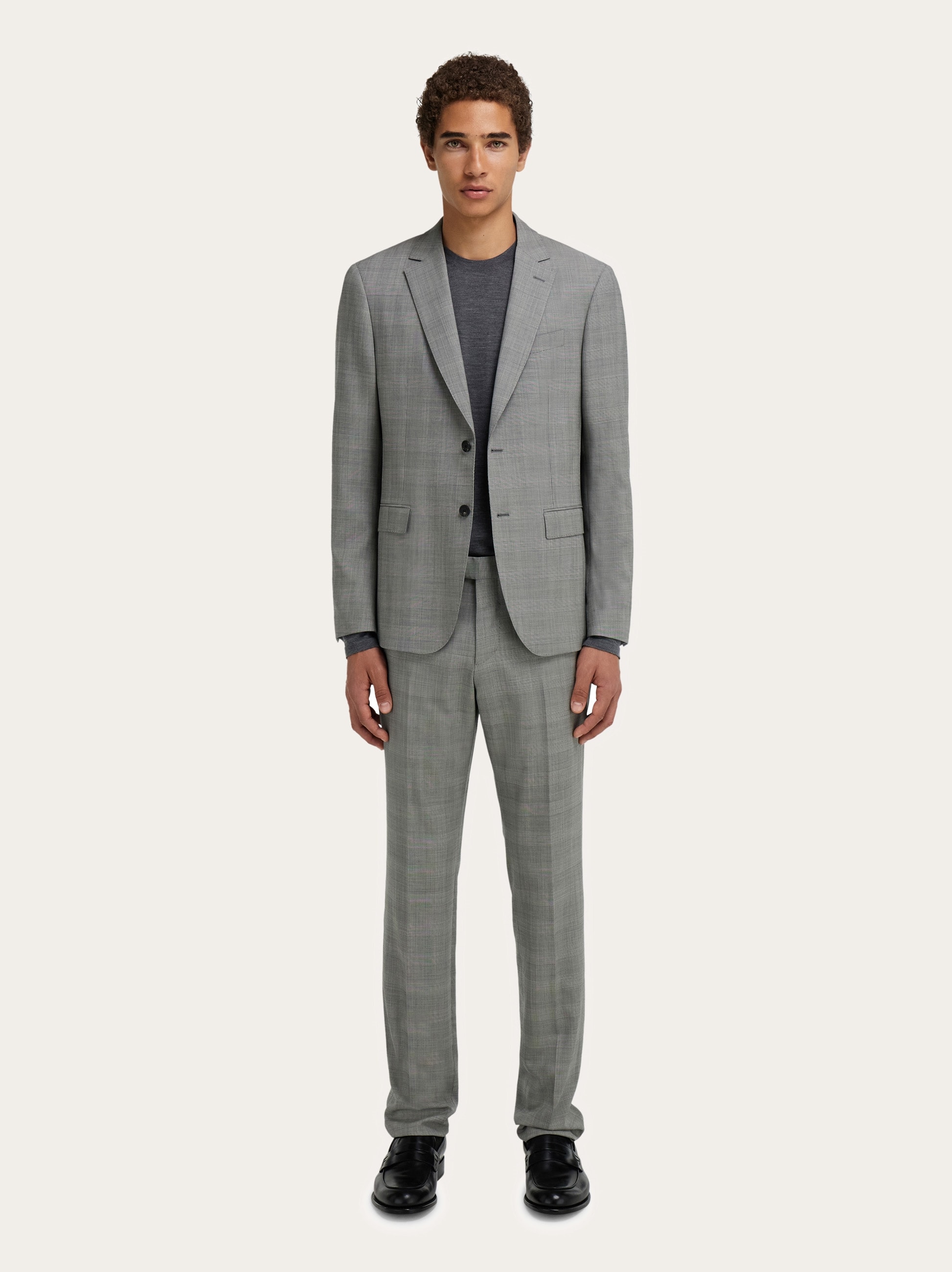 Prince of Wales check suit - Men | Ferragamo