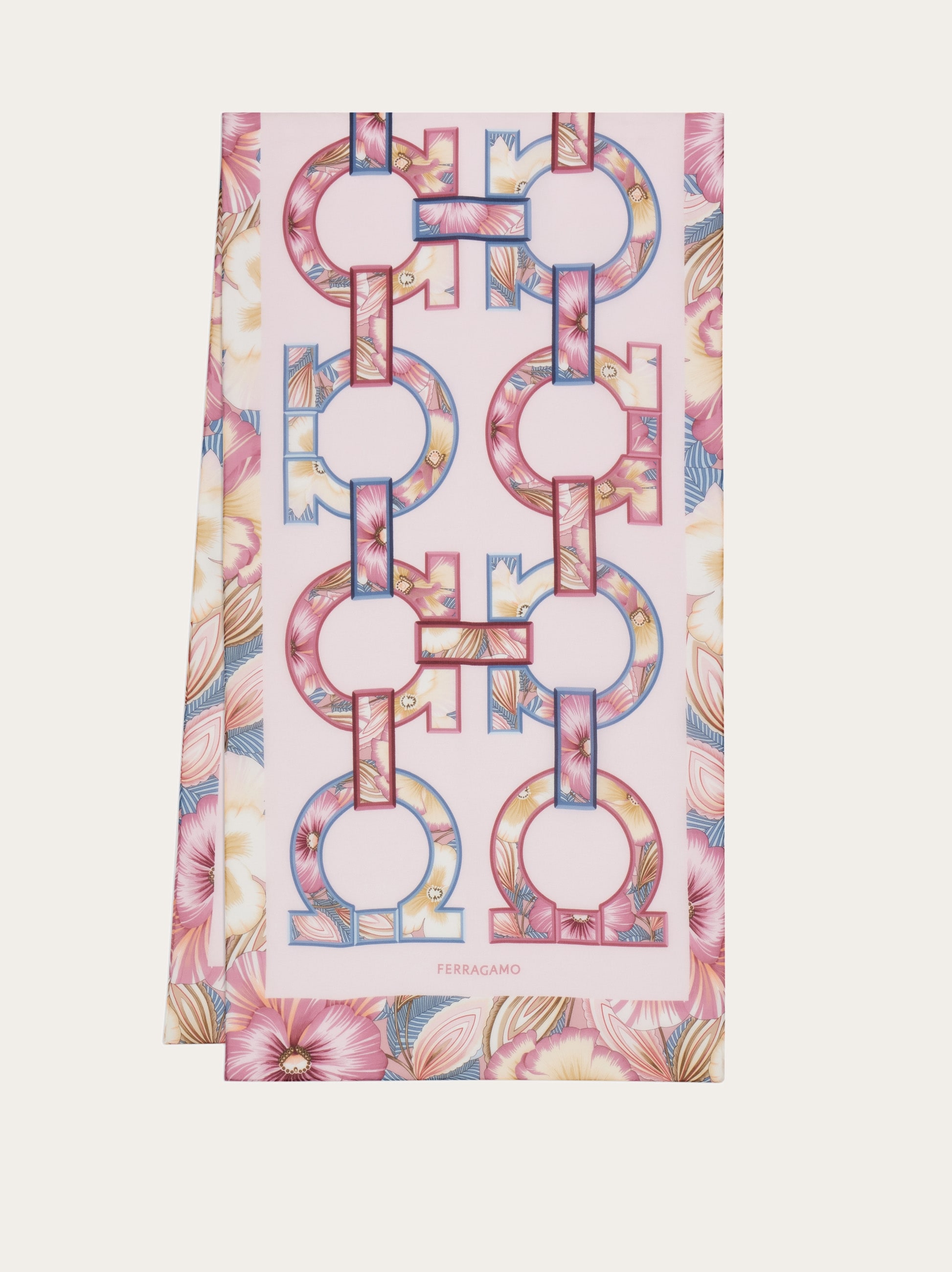 Brezza print silk scarf - Women | Ferragamo